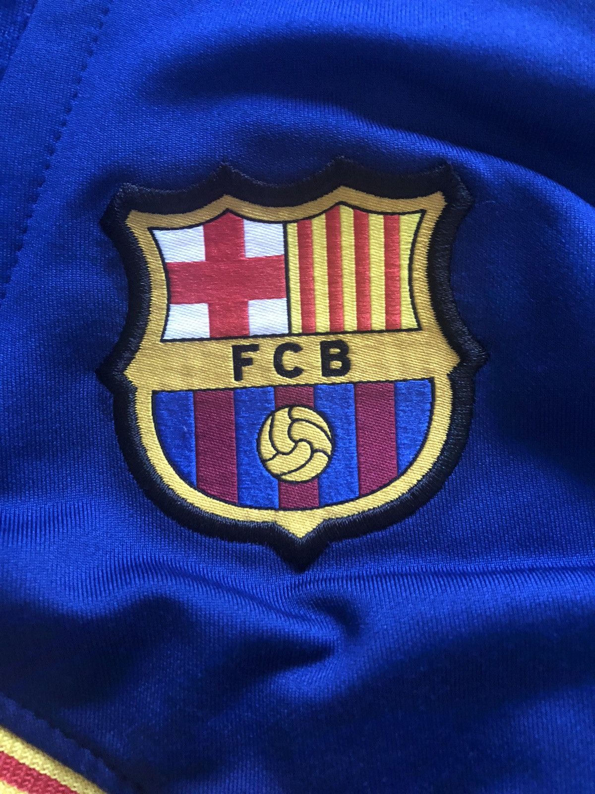 Vintage VINTAGE FC BARCELONA FOOTBALL SOCCER SWEATPANTS JOGGERS Size US 34 / EU 50 - 2 Thumbnail