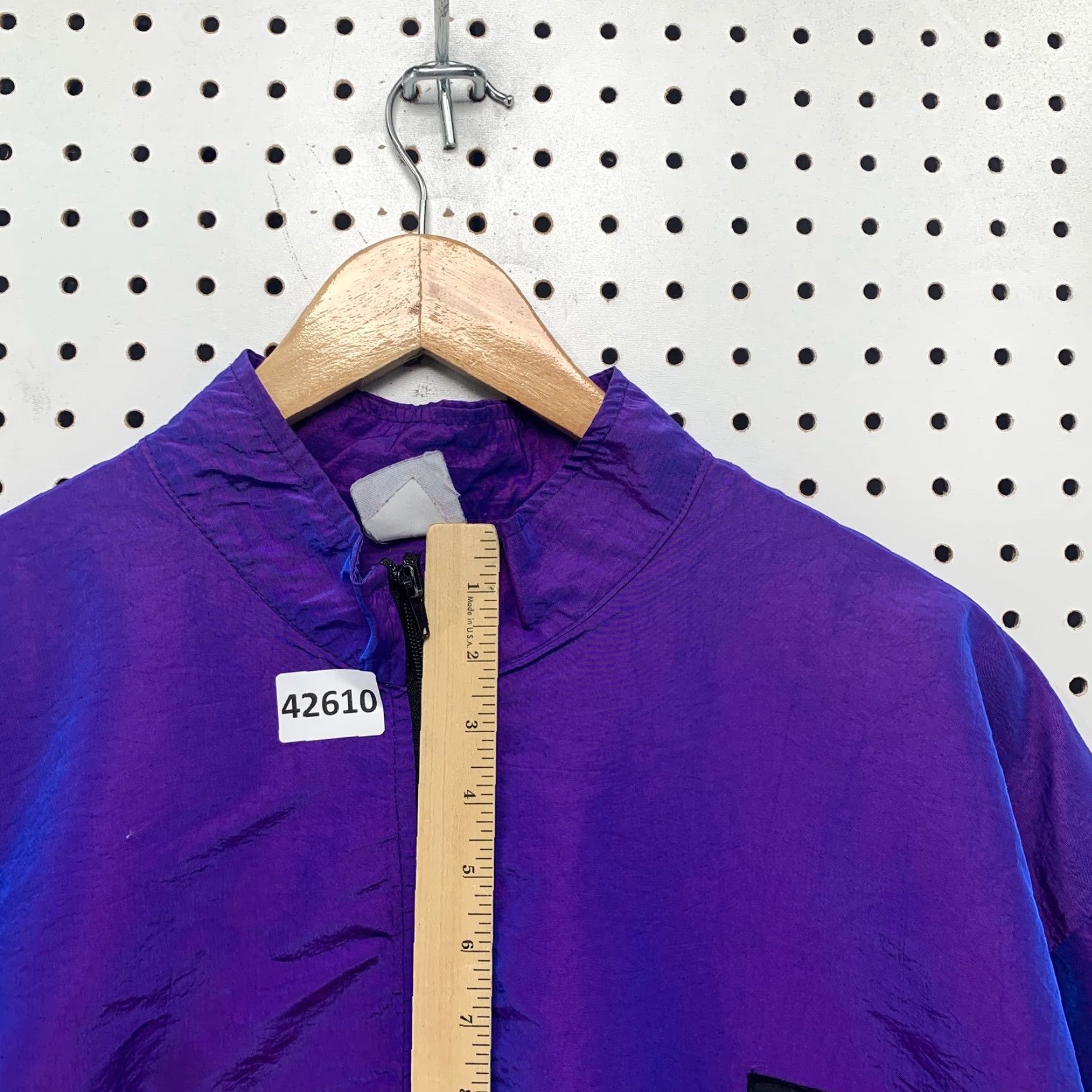 Vintage VINTAGE Surf Style Jacket Men One Size Purple 90s Interplanetary Body Gear Neon USA Size US M / EU 48-50 / 2 - 5 Thumbnail