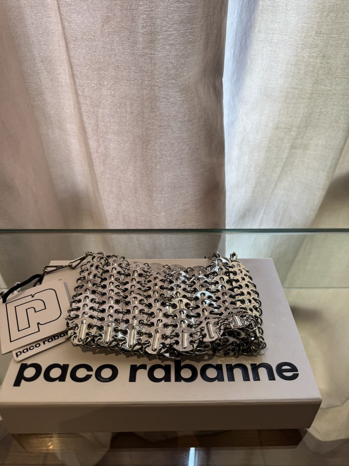 Paco Rabanne Silver 1969 Nano bag Size ONE SIZE - 6 Thumbnail