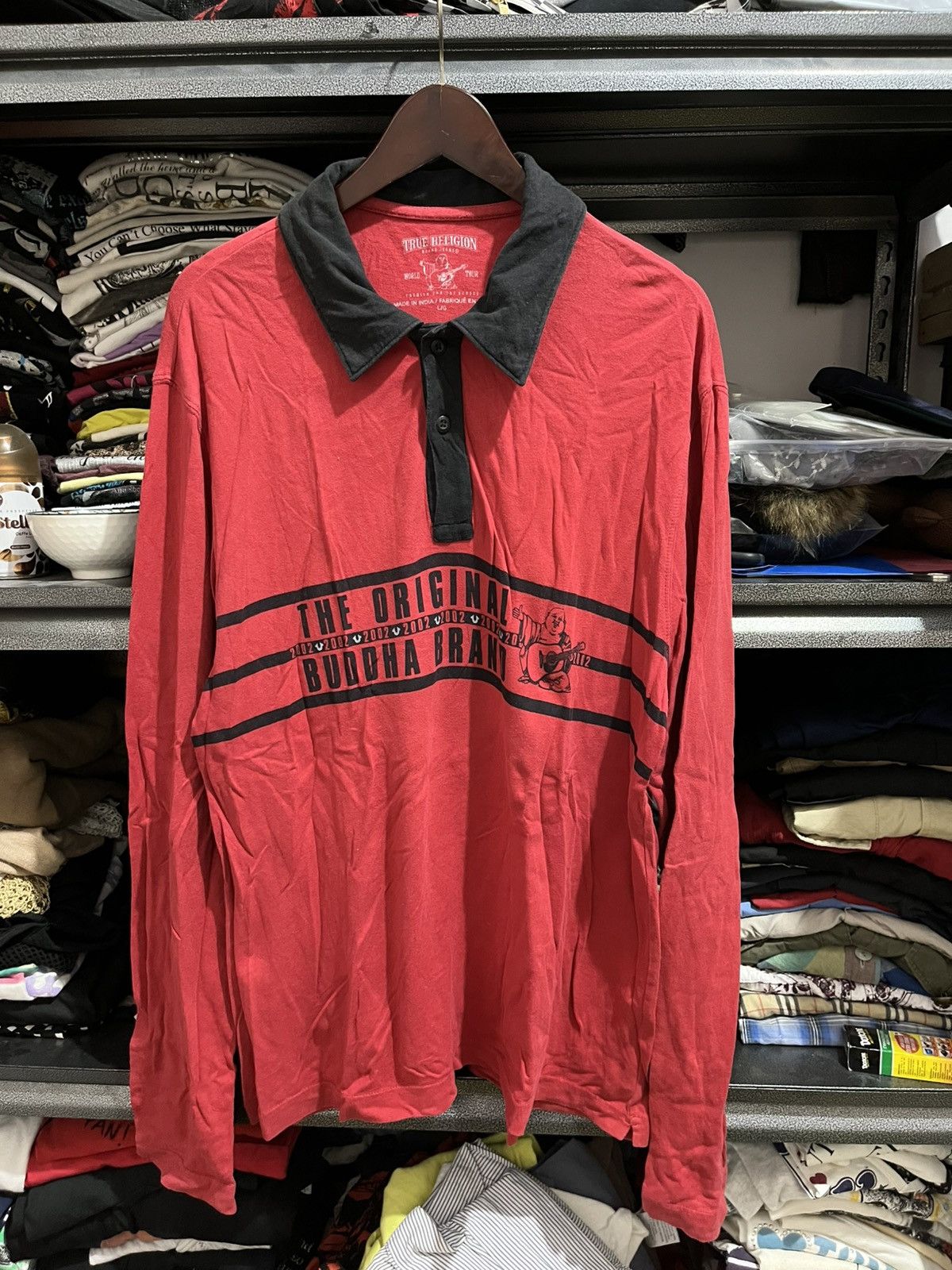 Christian Audigier × Ed Hardy × True Religion TRUE RELIGION RUGBY SHIRT Size US L / EU 52-54 / 3 - 1 Thumbnail