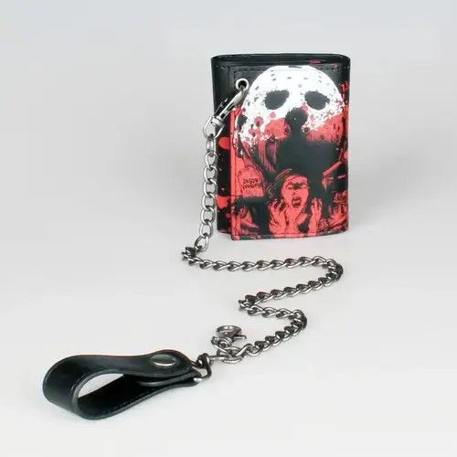 PU Leather Horror Trifold Wallet