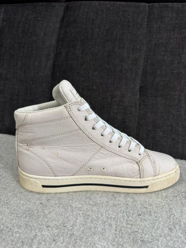 Marc by Marc Jacobs Marc by Marc Jacobs Glazed High Top Sneaker Leather size 38 Size US 8 / IT 38 - 3 Thumbnail
