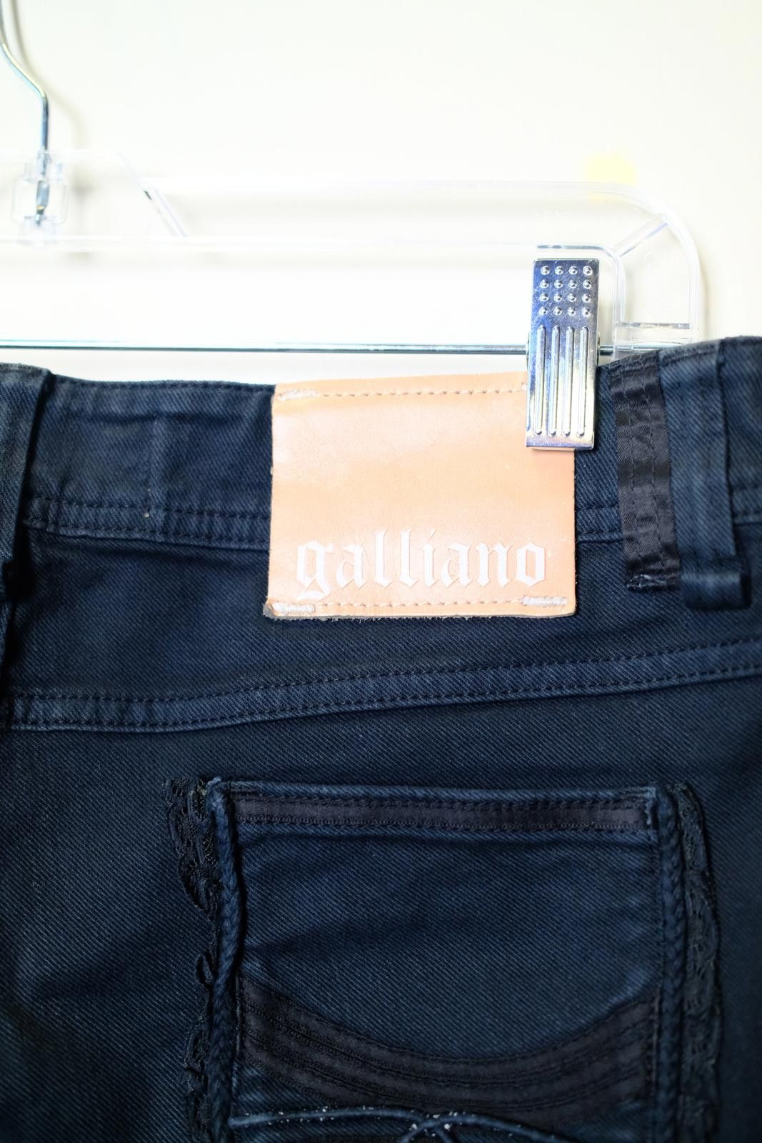 John Galliano 00's John Galliano Constructed Straight-Leg-Pant Size 31" - 7 Thumbnail