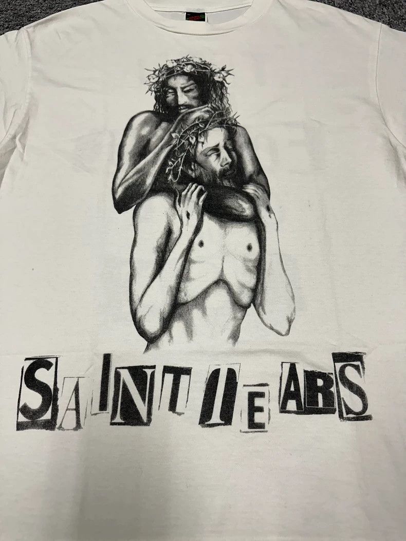 Saint Michael Saint Michael Make old retro washed short sleeves Size US L / EU 52-54 / 3 - 4 Thumbnail