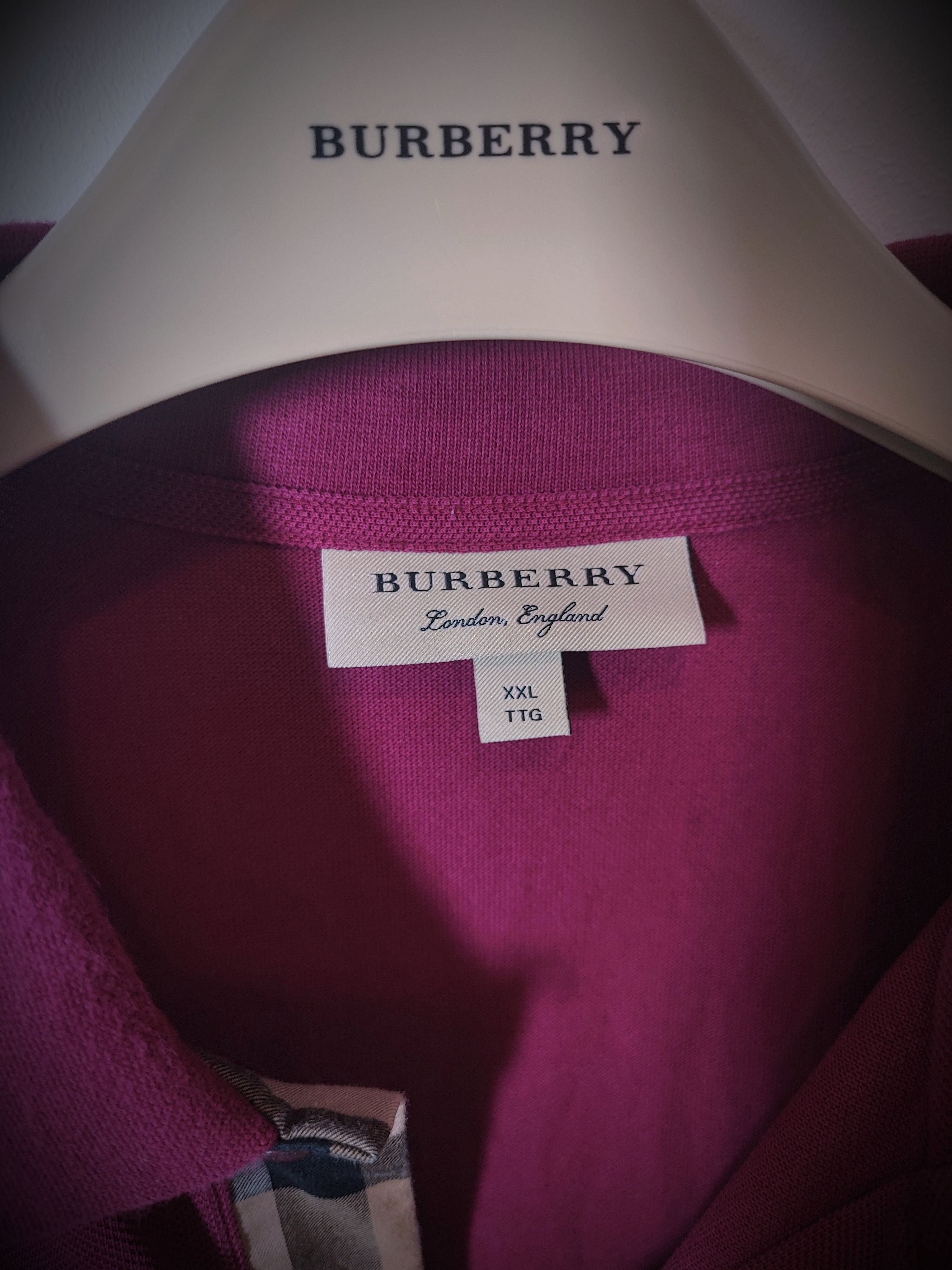 Burberry 🔥 Burberry Polo Size XXL 🔥 Size US XXL / EU 58 / 5 - 3 Thumbnail