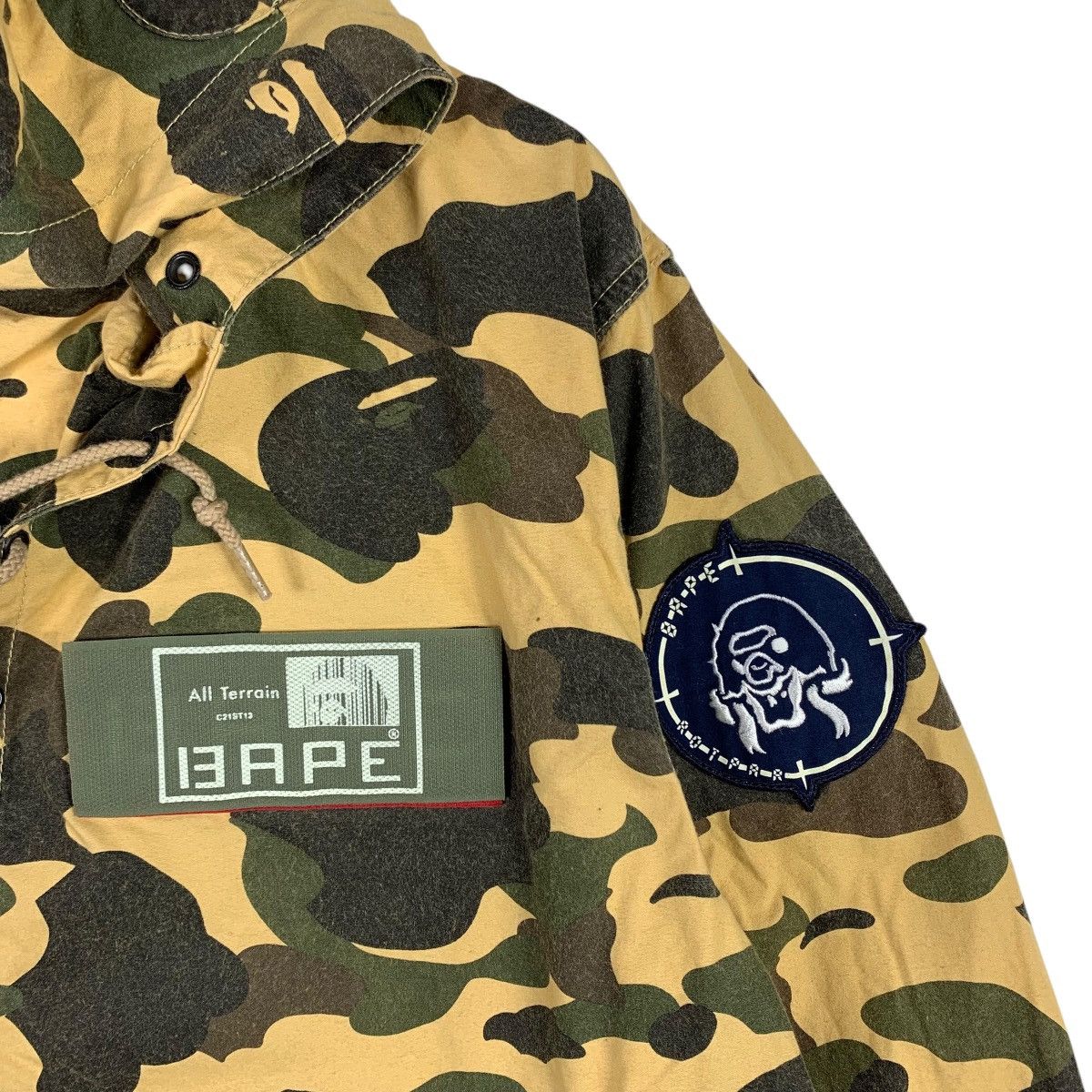 Bape A BATHING APE Bape 1st Camouflage Us Navy Deck Bomber Jacket Size US M / EU 48-50 / 2 - 3 Thumbnail