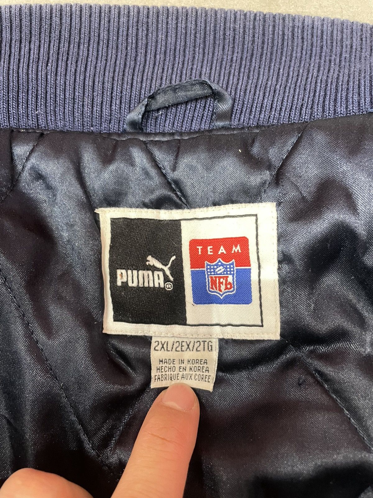 NFL Crazy vintage nfl varsity jacket Size US XXL / EU 58 / 5 - 4 Thumbnail