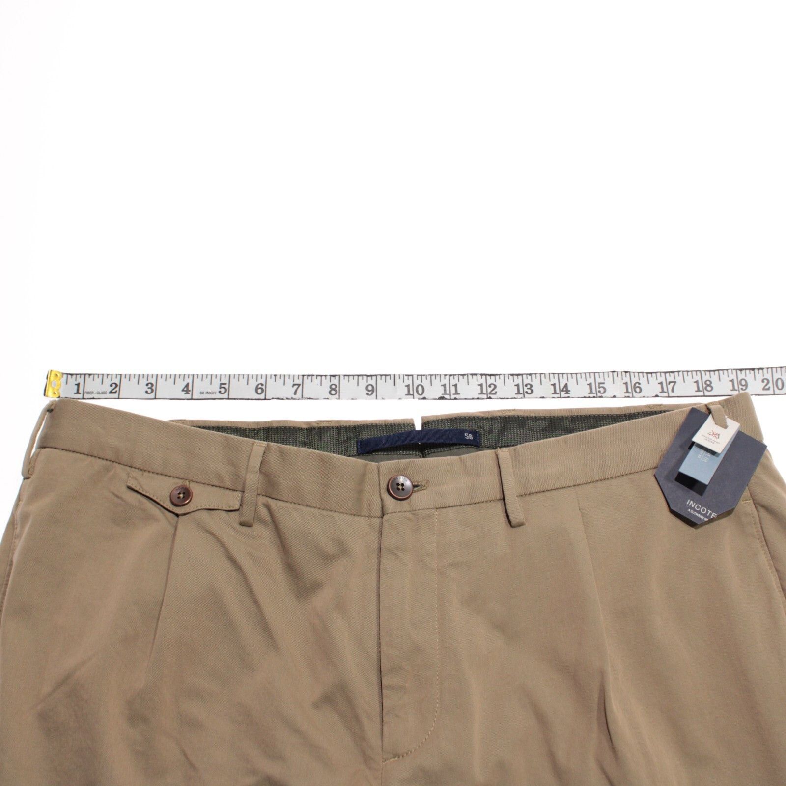 Incotex INCOTEX New with tags Chino Size 40 US In Beige Size US 40 / EU 56 - 8 Thumbnail
