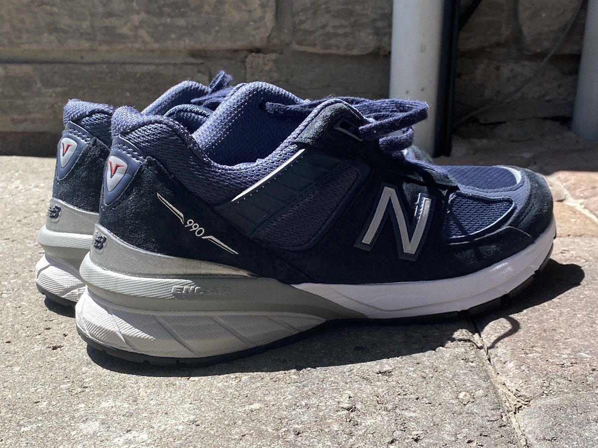 New Balance New Balance 990 V5 - Navy - womens Size US 8.5 / IT 38.5 - 5 Thumbnail