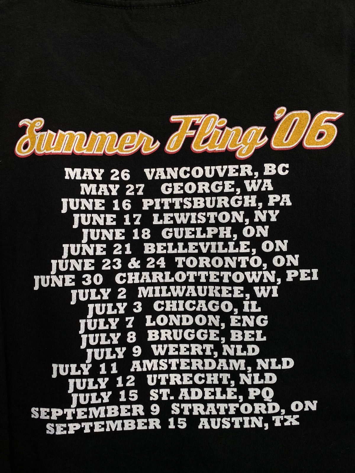Band Tees × Vintage The Tragically Hip 2006 Tour Vintage Shirt Size US XL / EU 56 / 4 - 6 Thumbnail