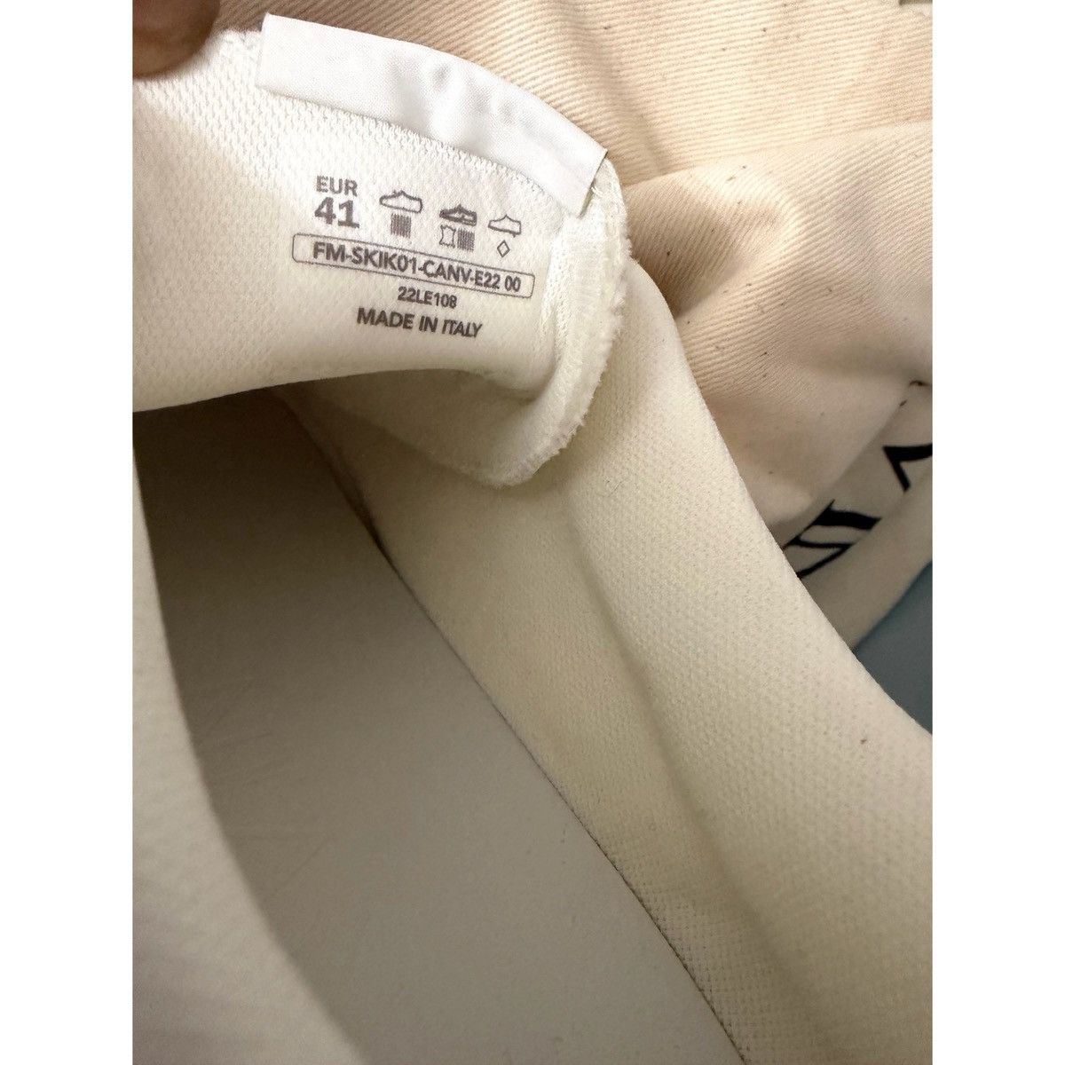 Lanvin LANVIN CURBIES LOW WHITES SNEAKERS Size US 8 / EU 41 - 22 Thumbnail