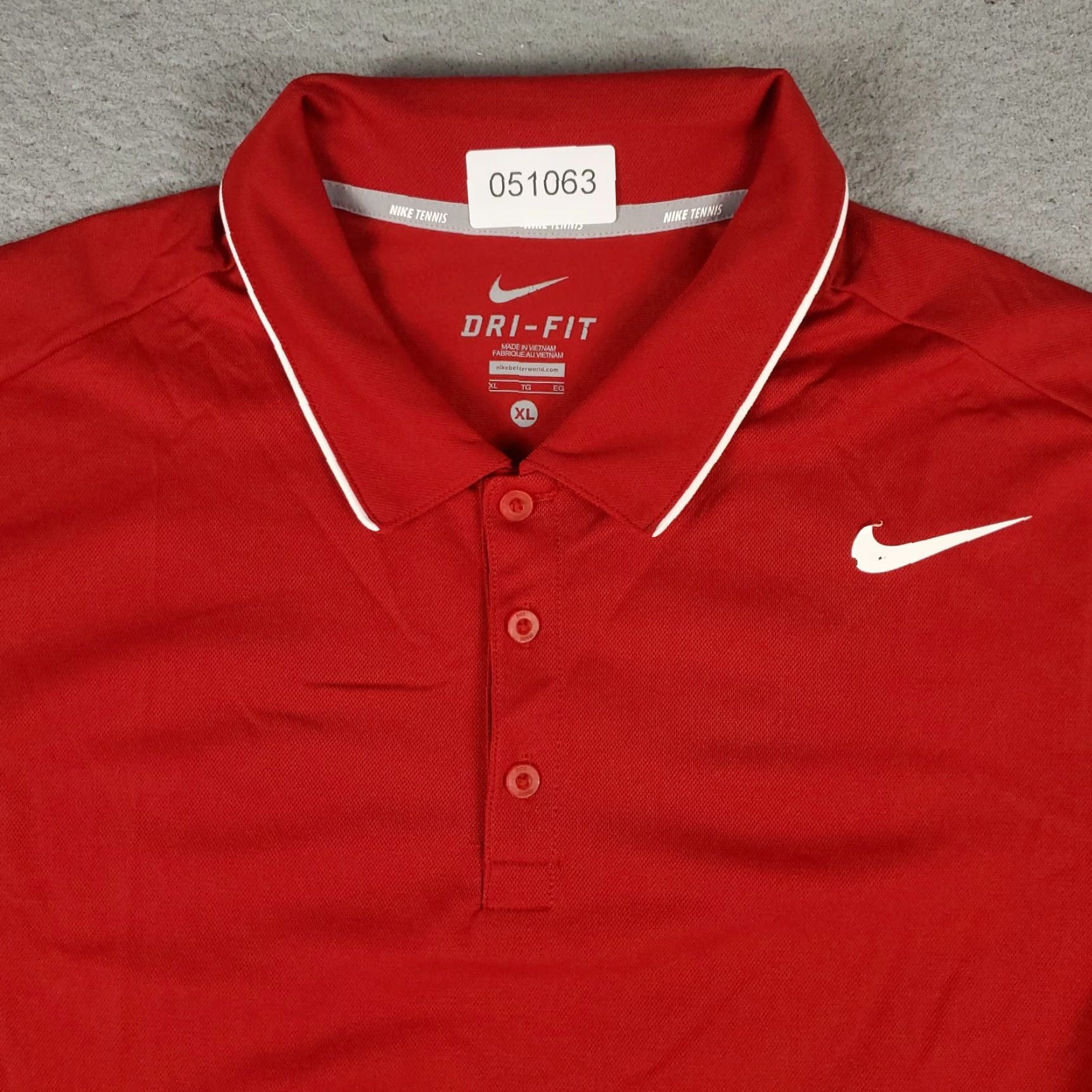 Nike Nike Polo Shirt Mens XL Red Dri-Fit Golf Polo Short Sleeve Nike Golf Casual/Activewear Shirts Mens XL Red Nike Dri-Fit Polo Size US XL / EU 56 / 4 - 2 Thumbnail