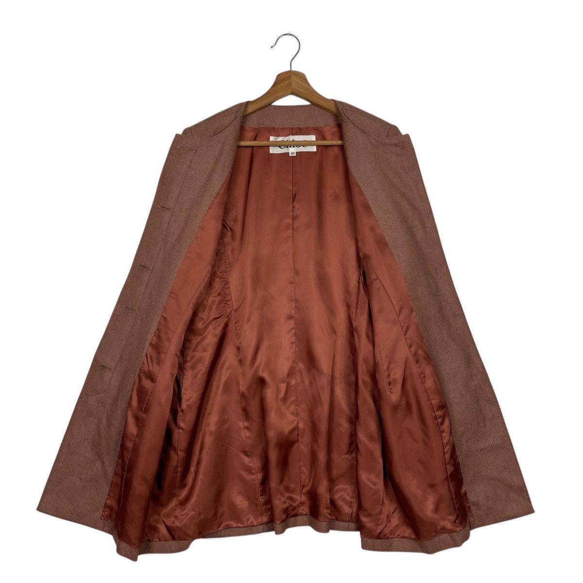 Chloe Chloe Wool Women Jacket Size M / US 6-8 / IT 42-44 - 11 Thumbnail