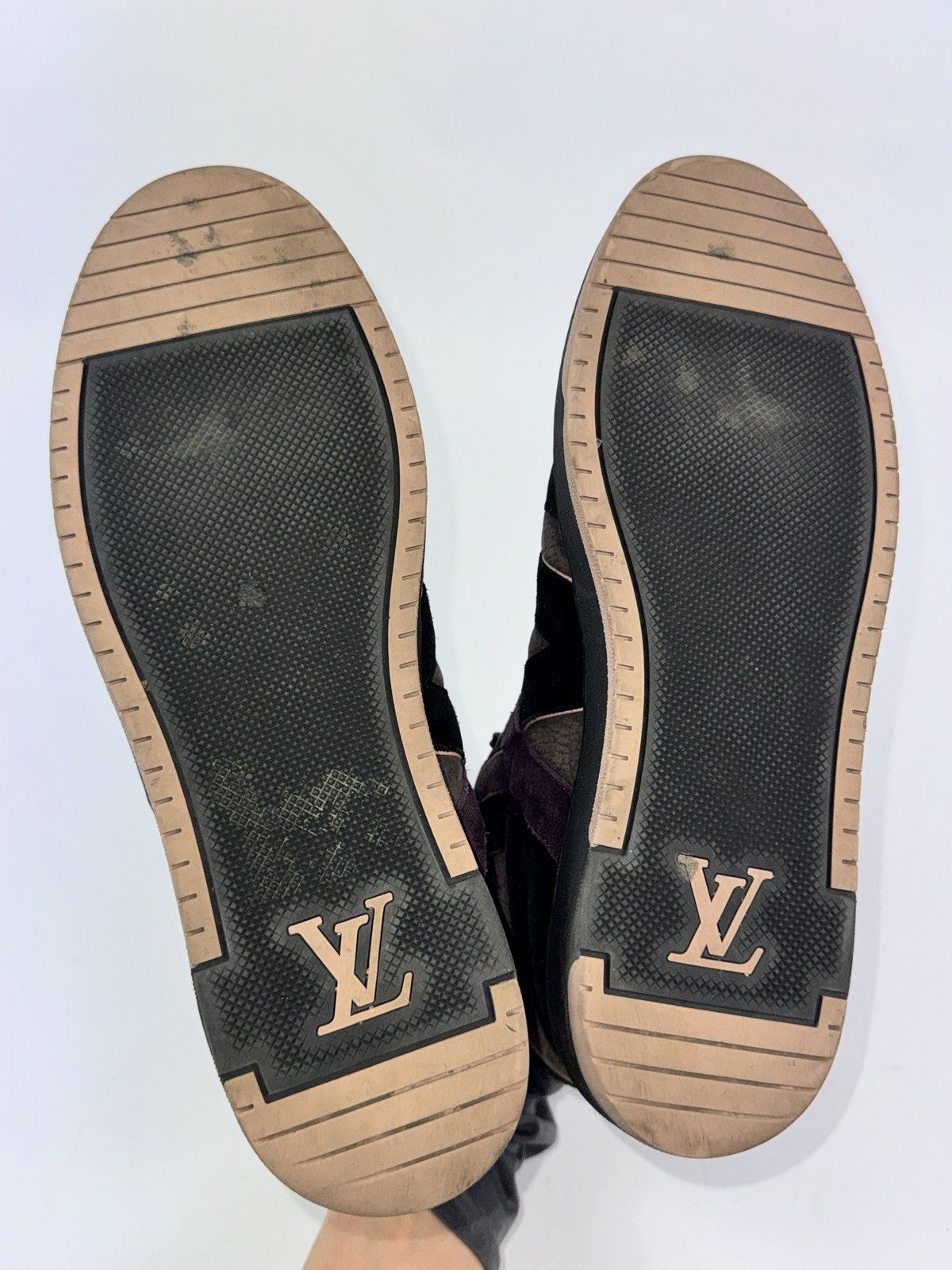 Louis Vuitton TRIBE HIGH TOP SNEAKERS Size US 8.5 / EU 41-42 - 5 Thumbnail