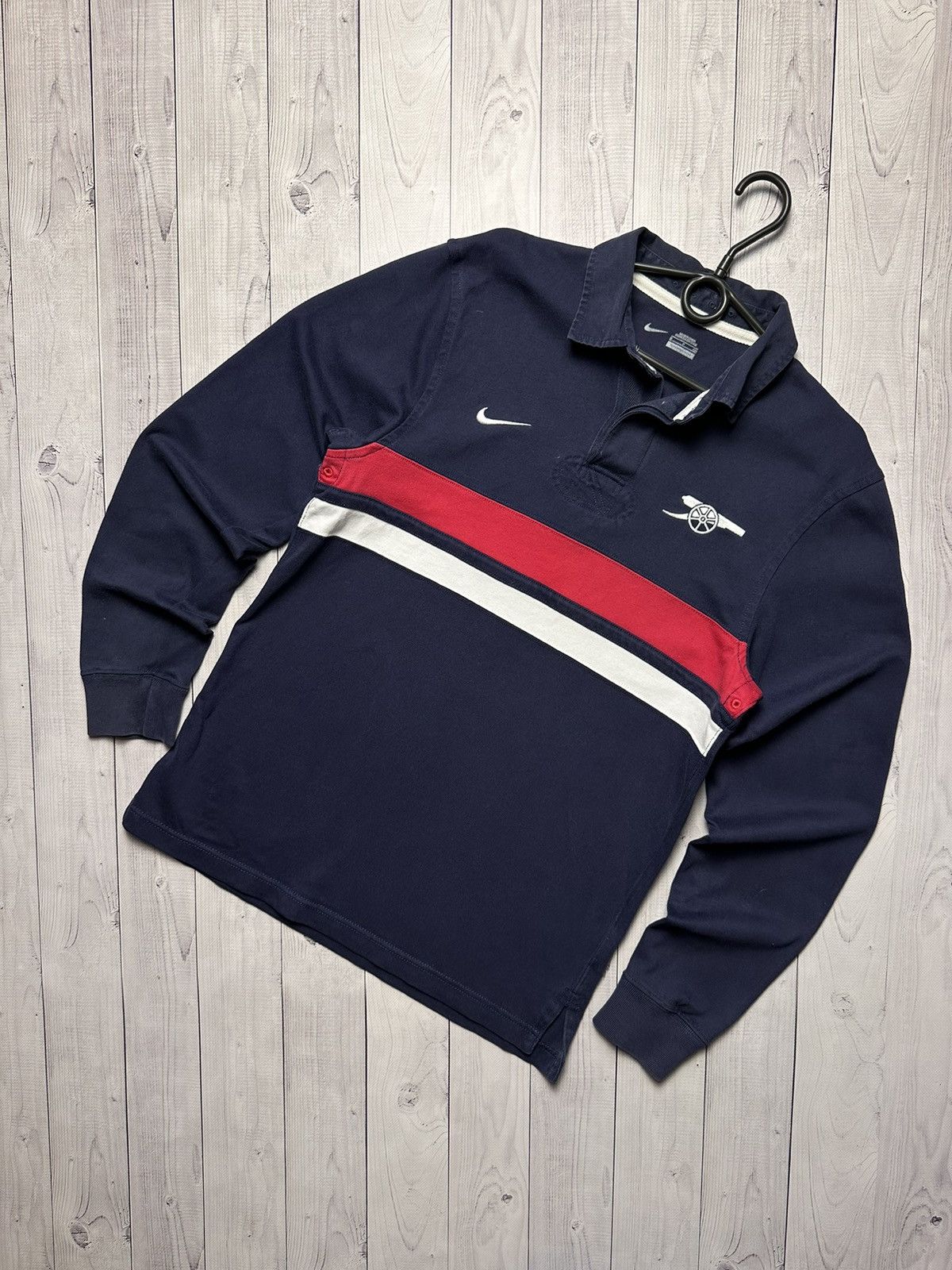 Vintage Vintage Nike Arsenal soccer rugby jersey size S logo rare Size US S / EU 44-46 / 1 - 1 Thumbnail