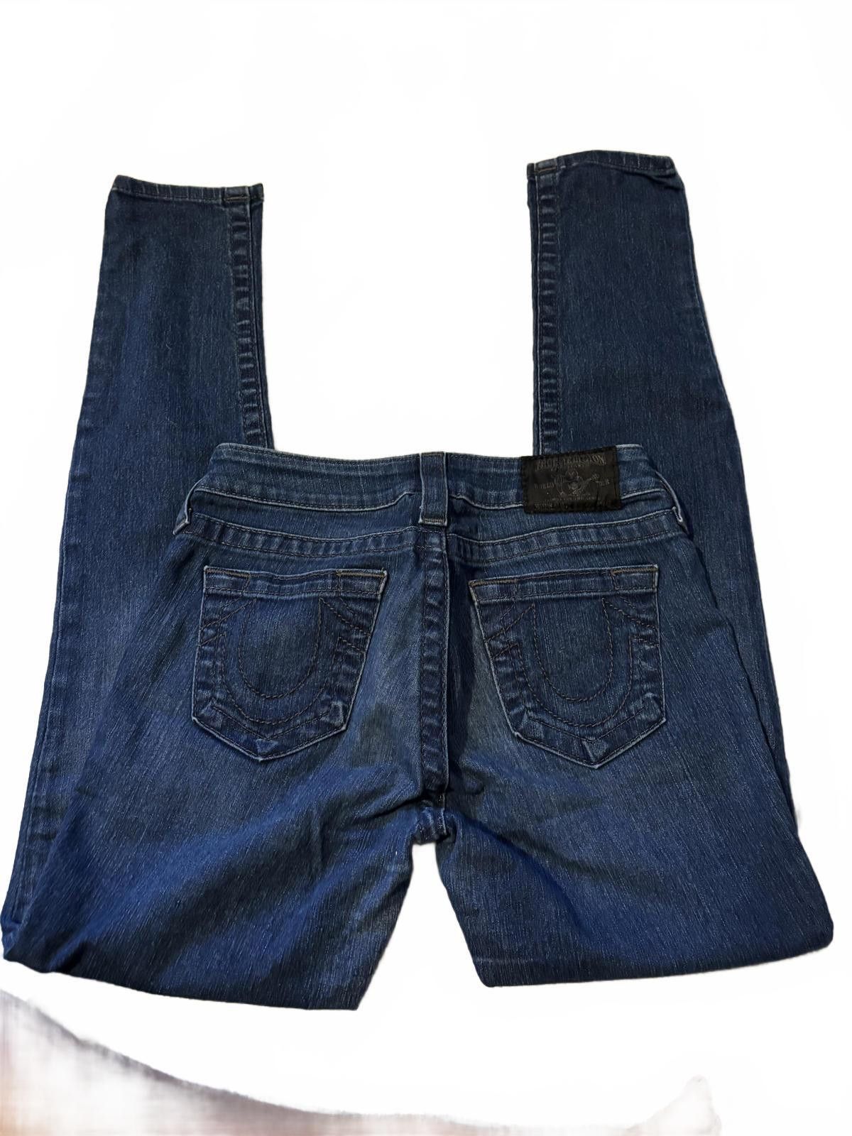 True Religion Vintage/Y2K True Religion Skinny Denim Jeans sz 26 Size 26" / US 2 / IT 38 - 3 Thumbnail