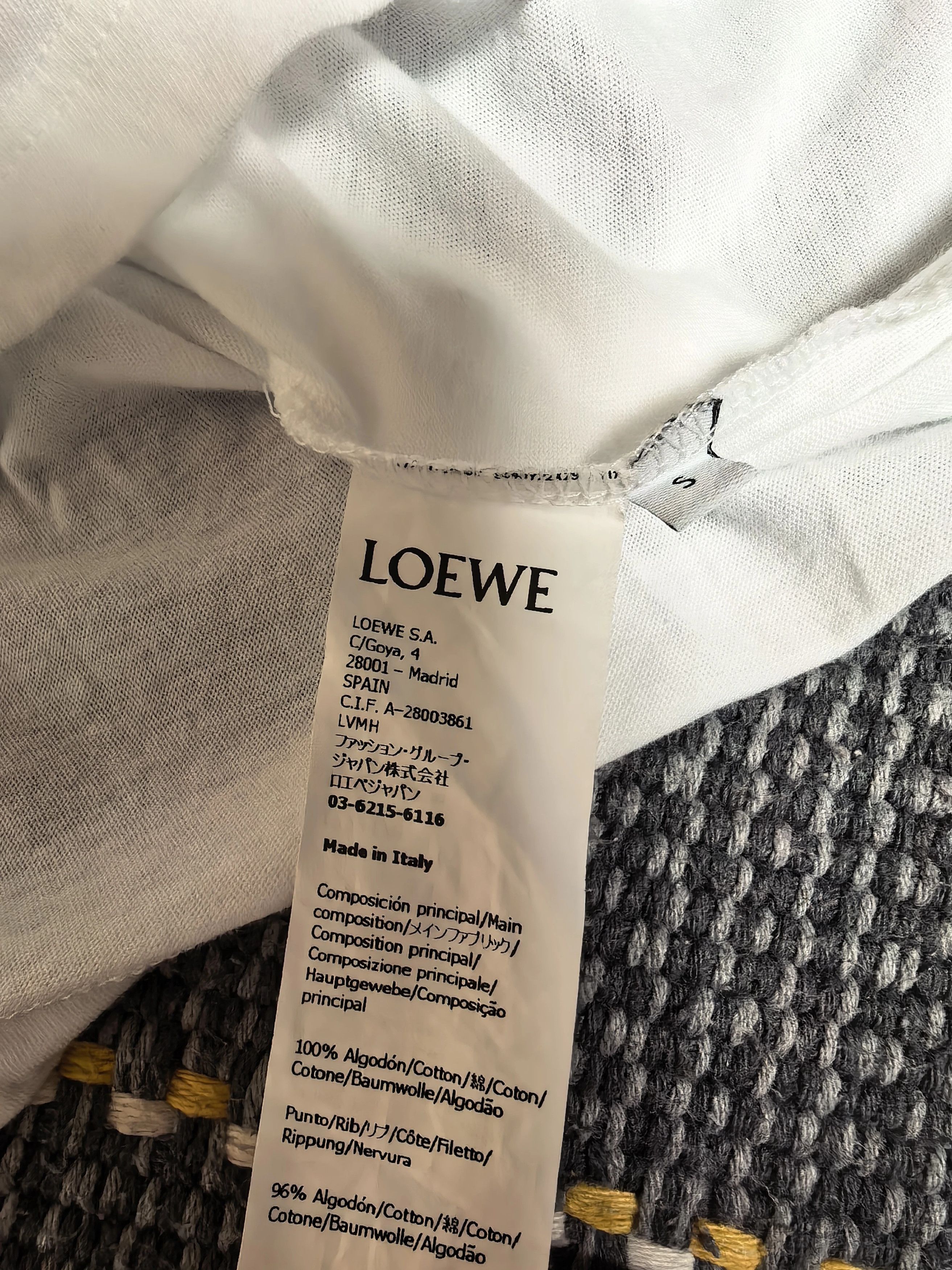 Loewe LOEWE SS23 S Floral Print Logo Short Sleeve T-shirt Size S / US 4 / IT 40 - 4 Thumbnail