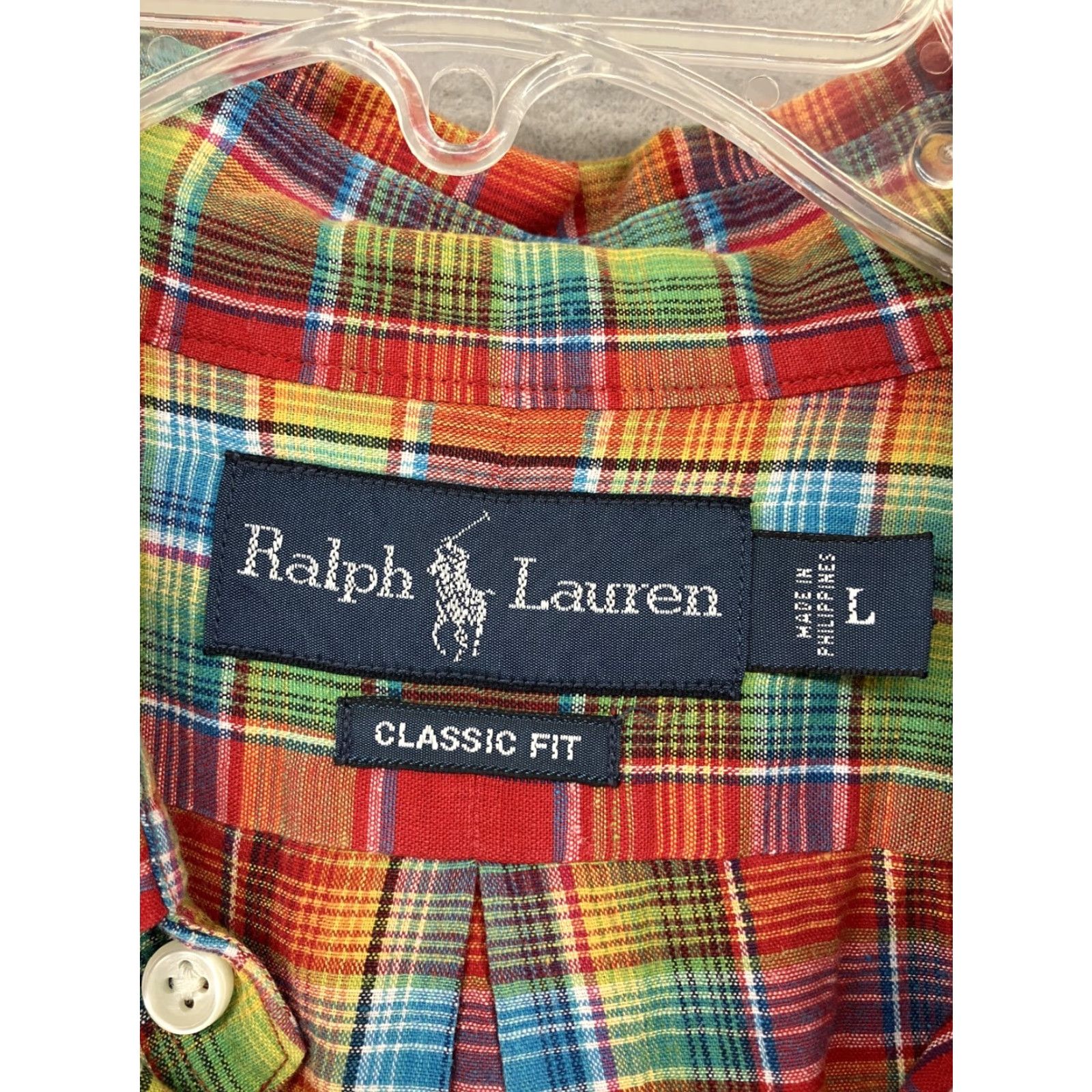 Ralph Lauren Ralph Lauren Men's Button-Down Shirt L Multicolor Plaid Classic Fit Casual Size US L / EU 52-54 / 3 - 2 Thumbnail