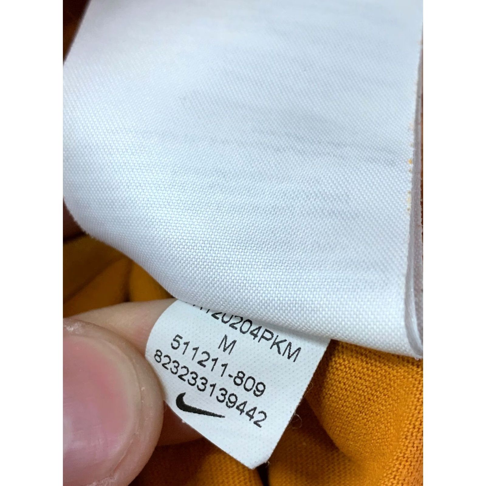 Nike NIKE Athletic Department T-Shirt Shirt Men M Orange 2012 Slim Fit 100% Cotton 511211-809 Size US M / EU 48-50 / 2 - 7 Thumbnail