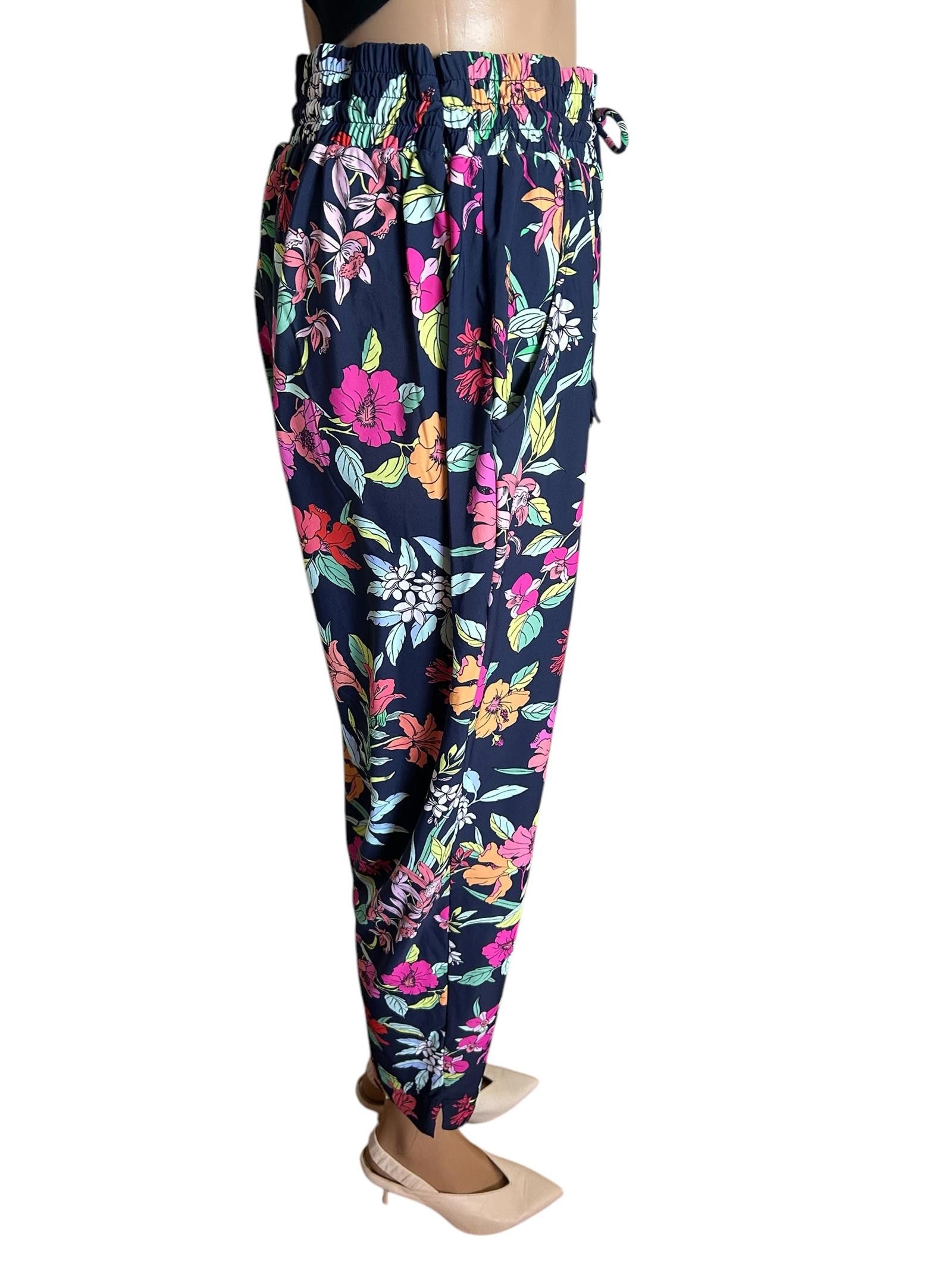 Tommy Bahama Tommy Bahama Summer Floral Beach Pant - Navy Multi Size 28" / US 6 / IT 42 - 5 Thumbnail