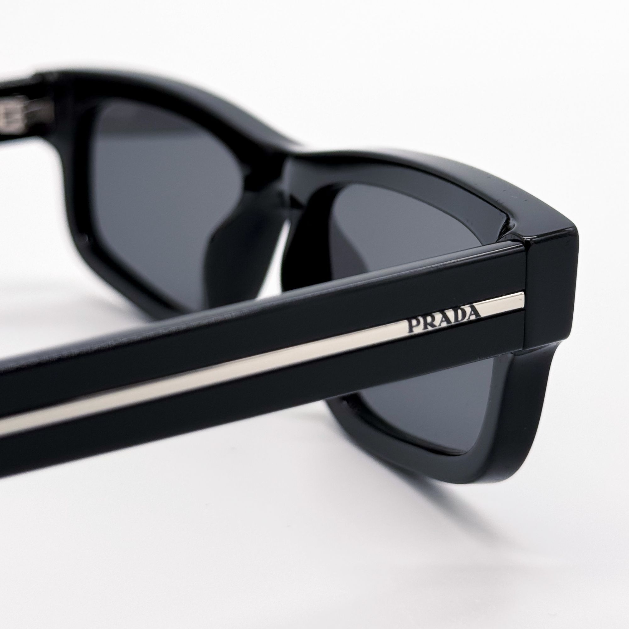 Prada NEW PRADA SUNGLASSES PRB11S 16K731 BLACK PR B11S, SPR B11S Size ONE SIZE - 8 Thumbnail