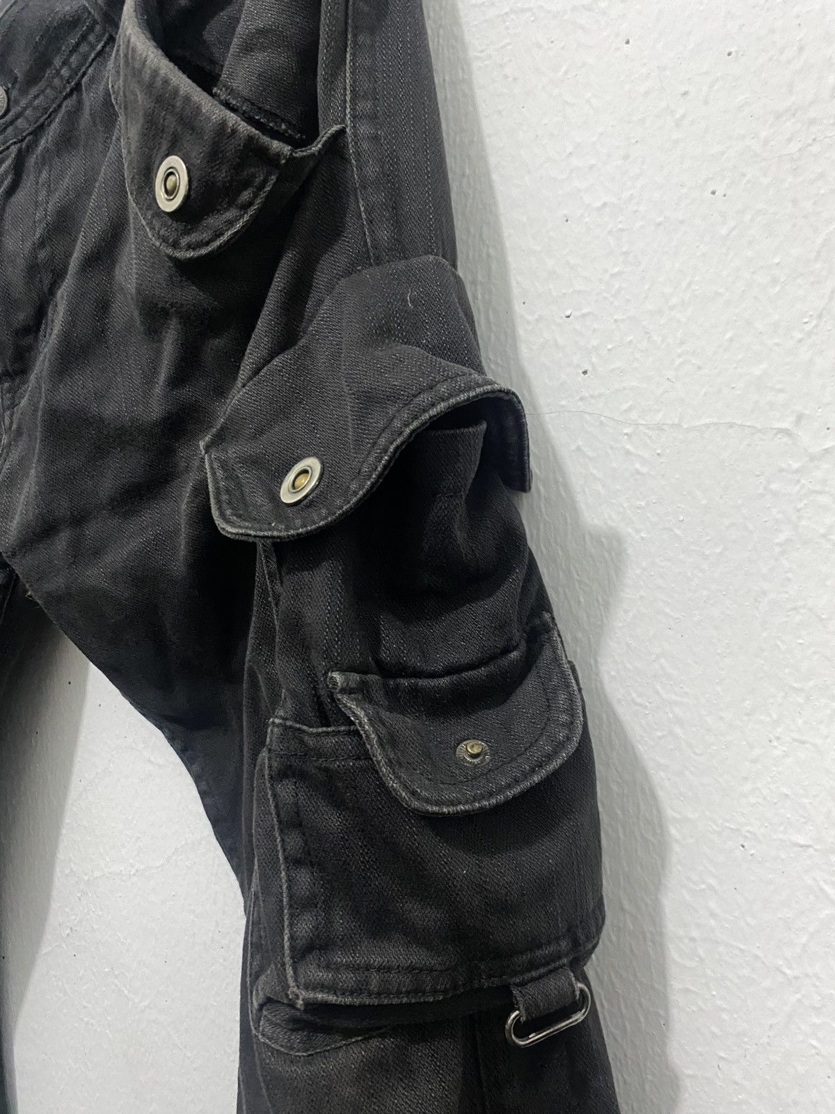 Tornado Mart Tornado Mart Flared Cargo Pants Size US 30 / EU 46 - 4 Thumbnail