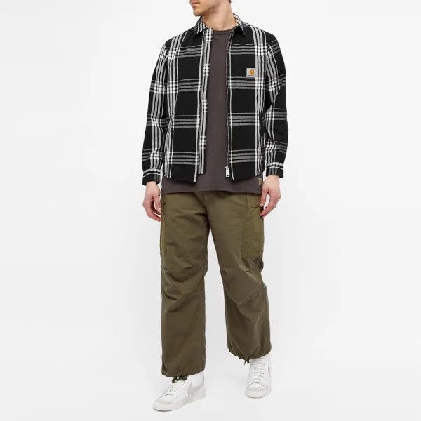 Carhartt CARHARTT WIP Cahill Shirt Jacket Zip Overshirt Coat Plaid Size US M / EU 48-50 / 2 - 13 Thumbnail