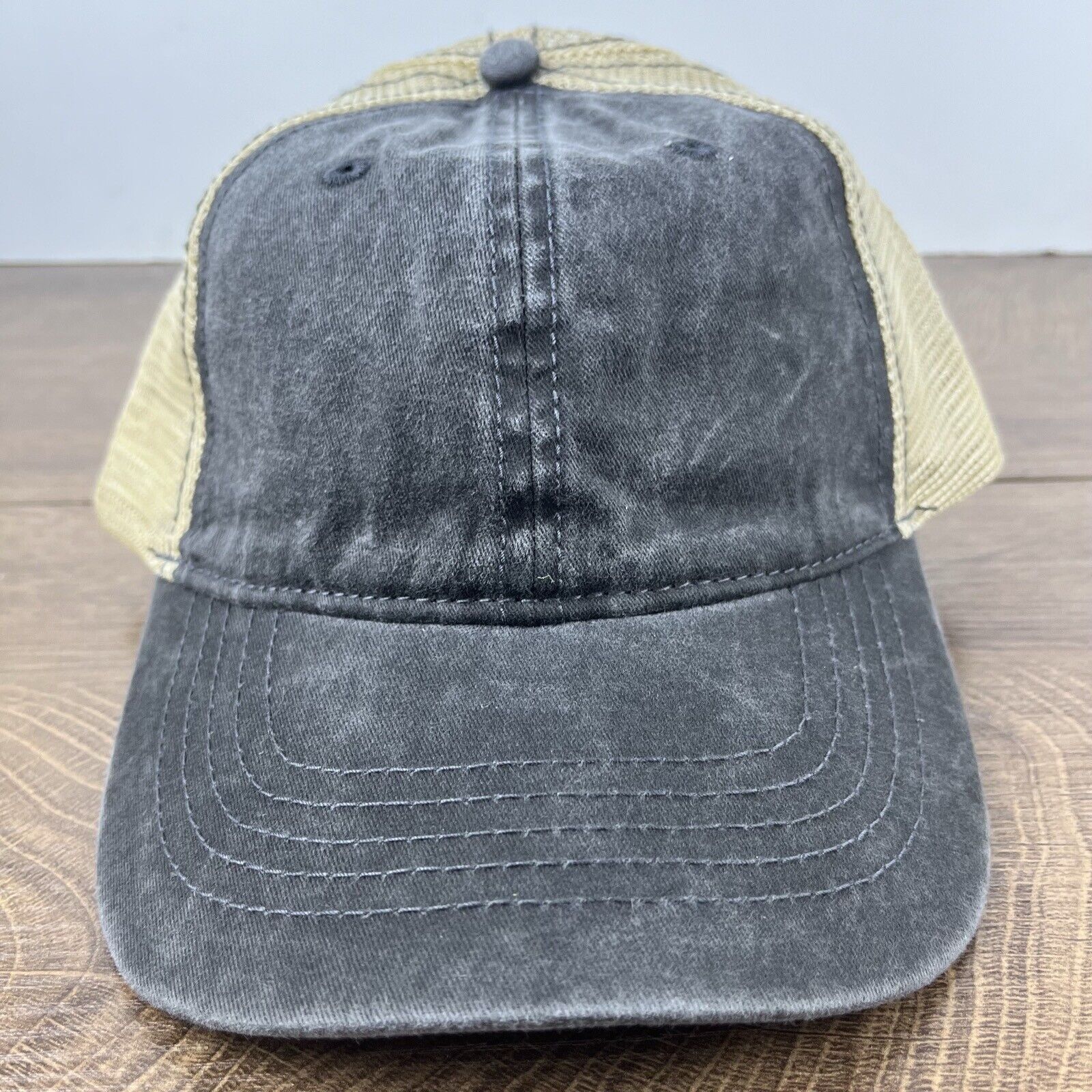 Other Gray Baseball Cap Hat Gray Cap Adjustable Hat Gray Adult Fit Size ONE SIZE - 4 Thumbnail