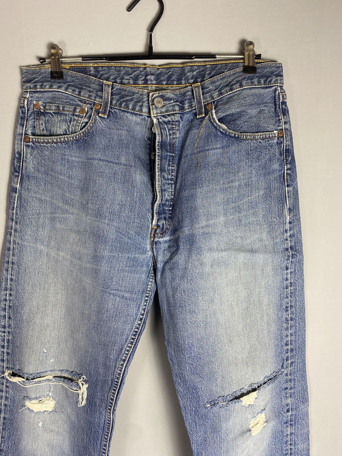 Levi's × Levi's Vintage Clothing × Vintage Vintage 90s Levi’s 501 jeans denim rare Size US 34 / EU 50 - 6 Thumbnail