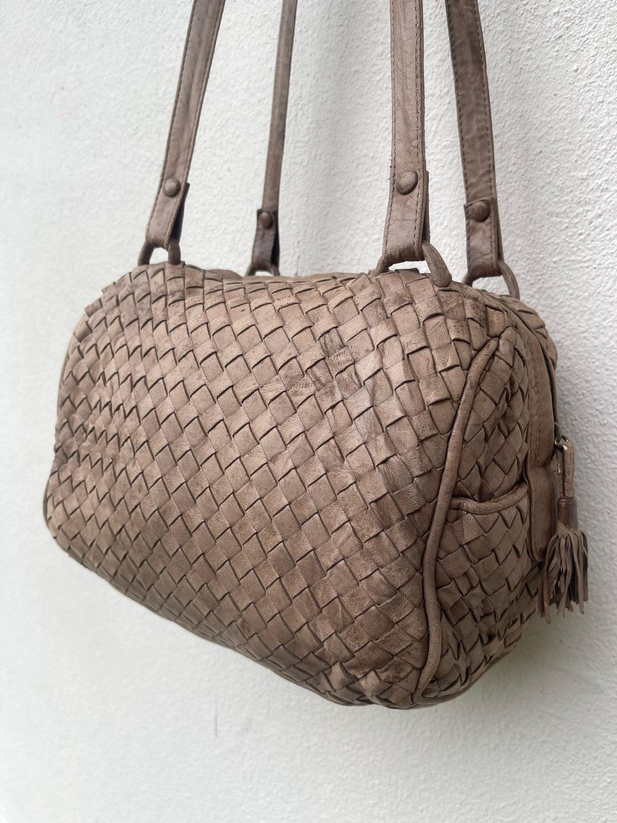 Bottega Veneta × Designer × Vintage Bottega Veneta Shoulder Box Bag Size ONE SIZE - 10 Thumbnail