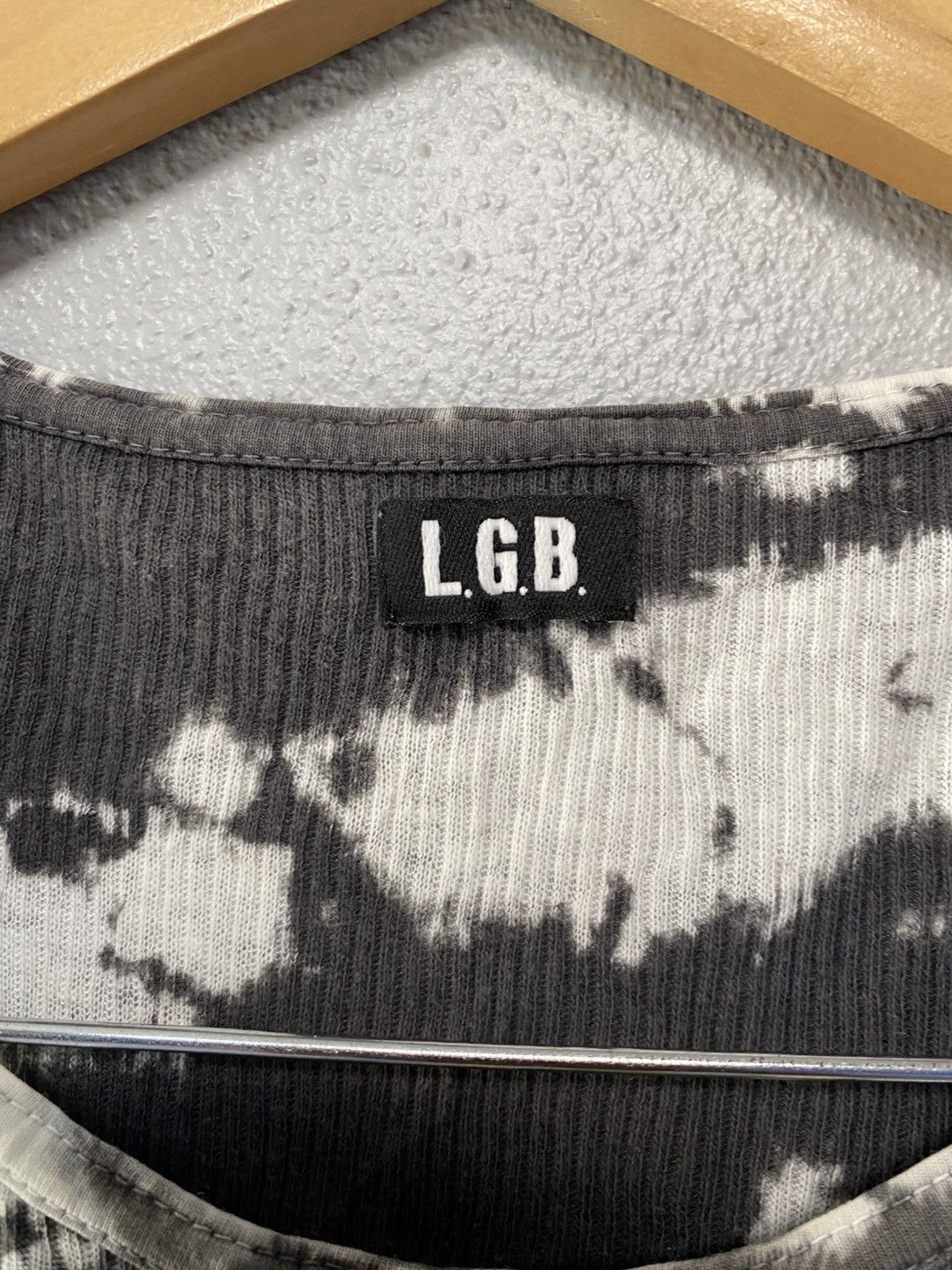 Le Grande Bleu (L.G.B.) LGB maniac corp acidwash distressed tshirt Size US M / EU 48-50 / 2 - 4 Thumbnail