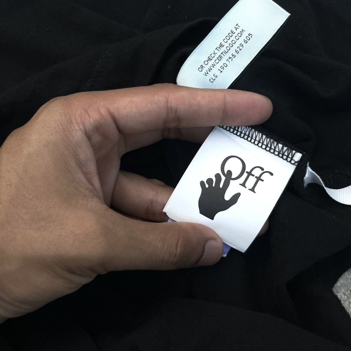 Off-White Off White Virgil Abloh Pink Marker Cross Design Longsleeve Size US S / EU 44-46 / 1 - 9 Thumbnail