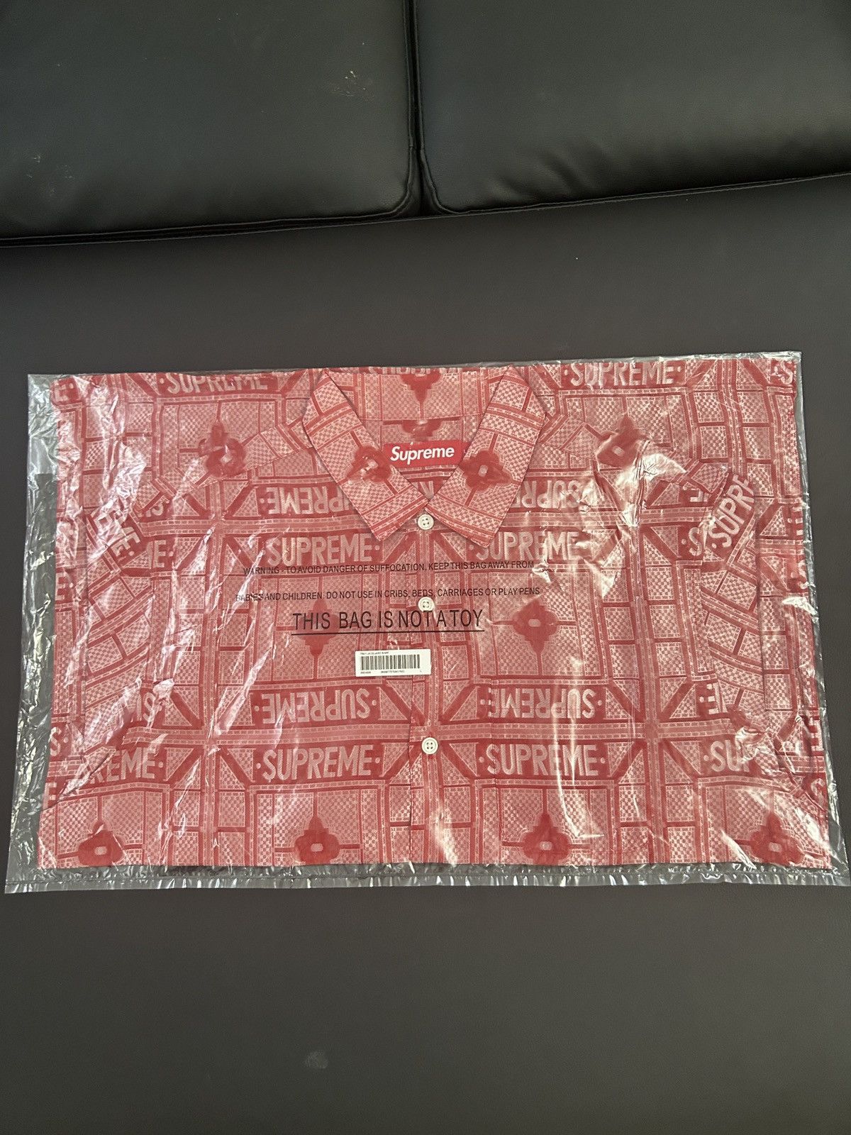 Supreme Supreme tray jacquard shirt Size US L / EU 52-54 / 3 - 1 Thumbnail