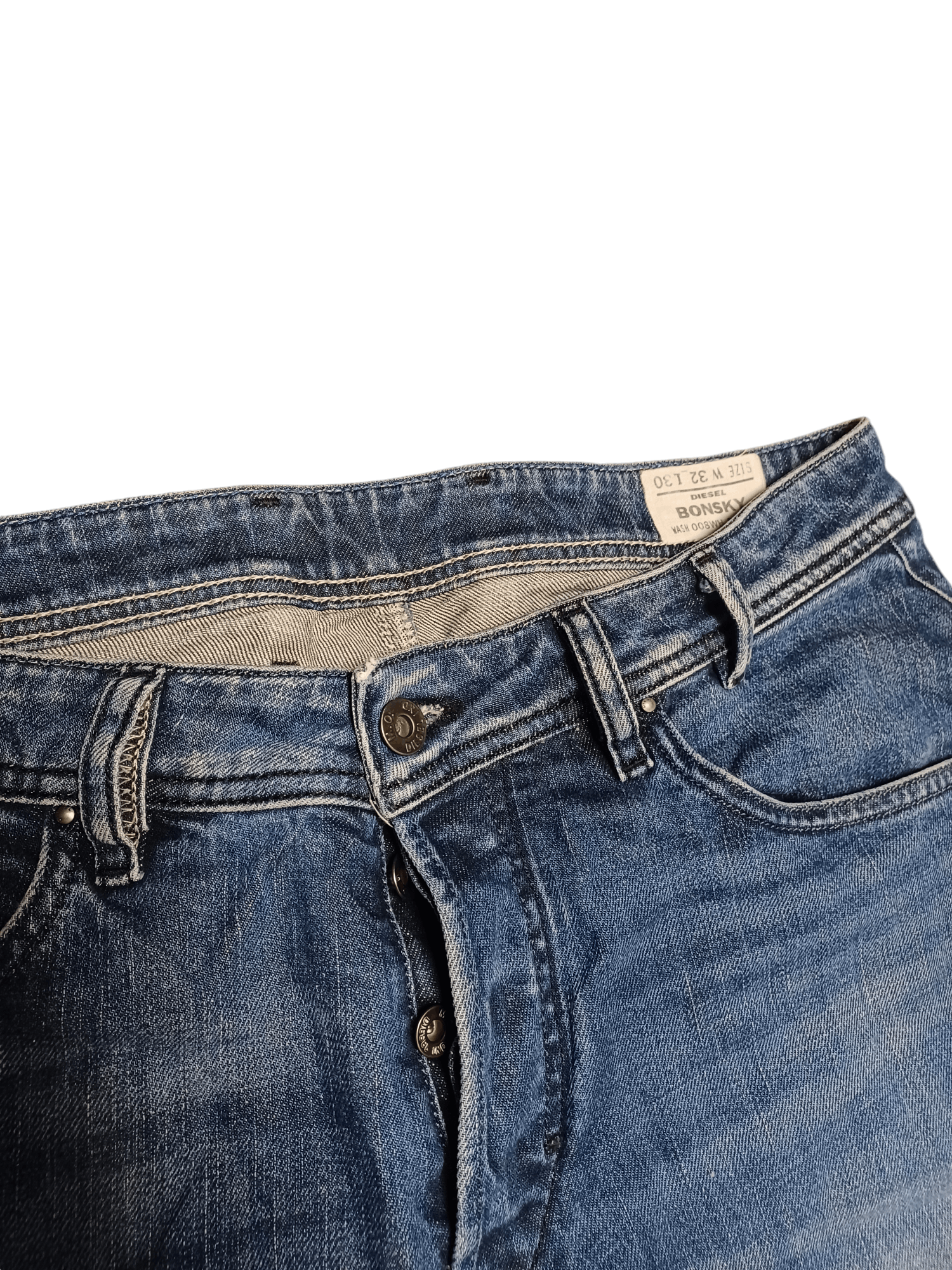 Diesel DIESEL RELAXED W32 VINTAGE AVANT GARDE JEANS DENIM Size US 32 / EU 48 - 3 Thumbnail