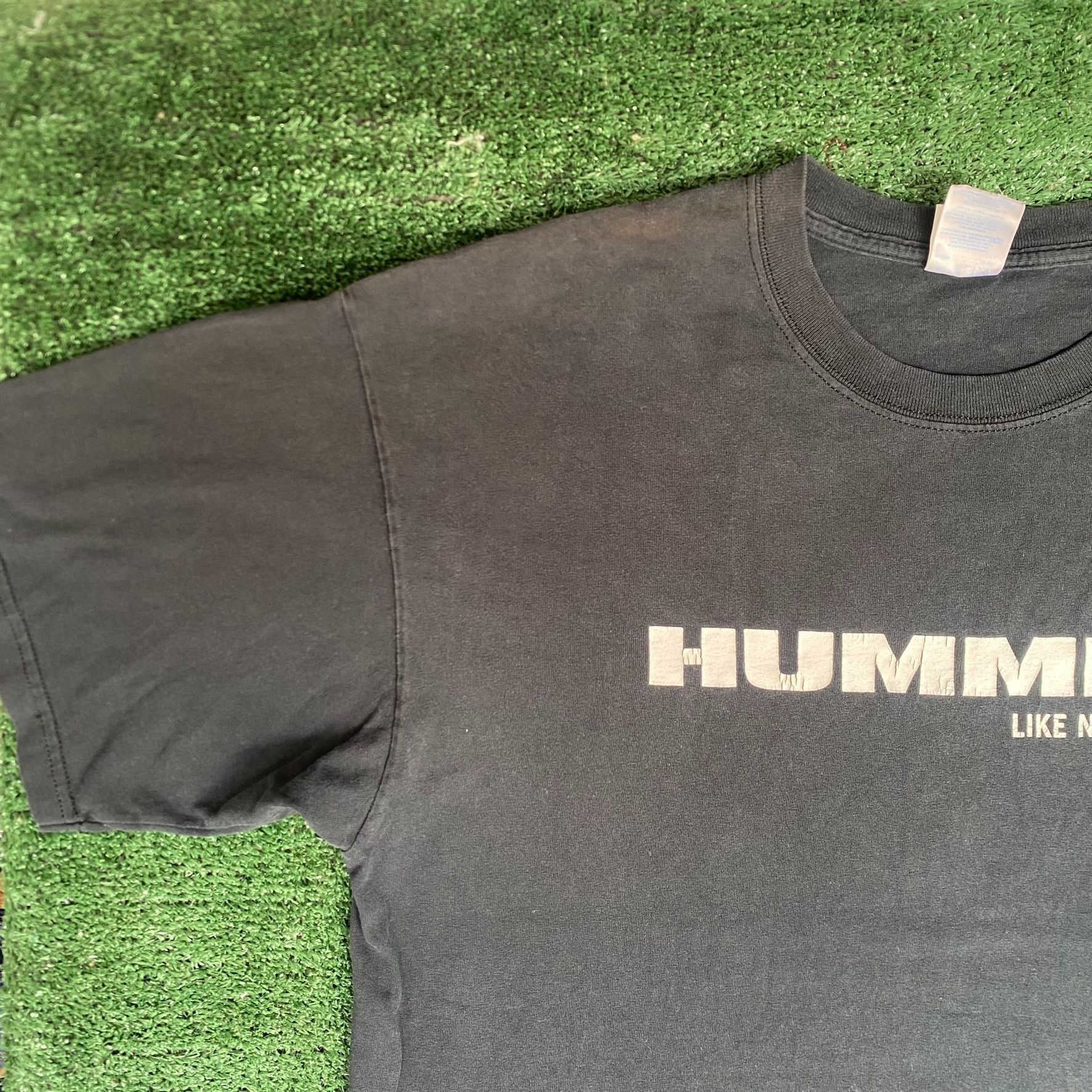 Vintage Hummer Logo Tee Vintage Y2K Hip Hop Automotive Shirt Size US XL / EU 56 / 4 - 2 Thumbnail