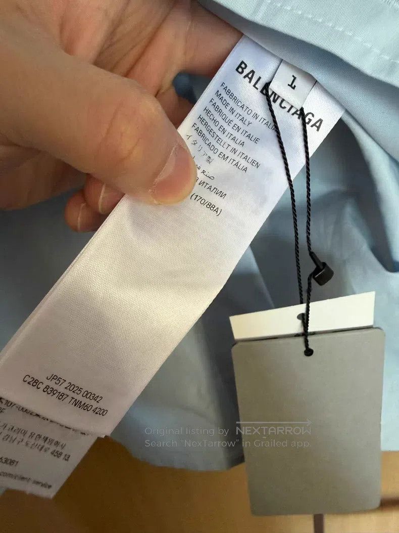 Balenciaga Balenciaga Oversized shirt Size US L / EU 52-54 / 3 - 4 Thumbnail