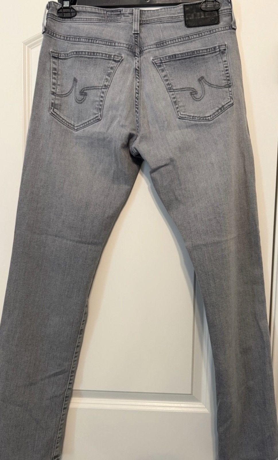 AG Adriano Goldschmied Excellent Condition AG Gray Men’s Jeans Size US 31 - 2 Thumbnail