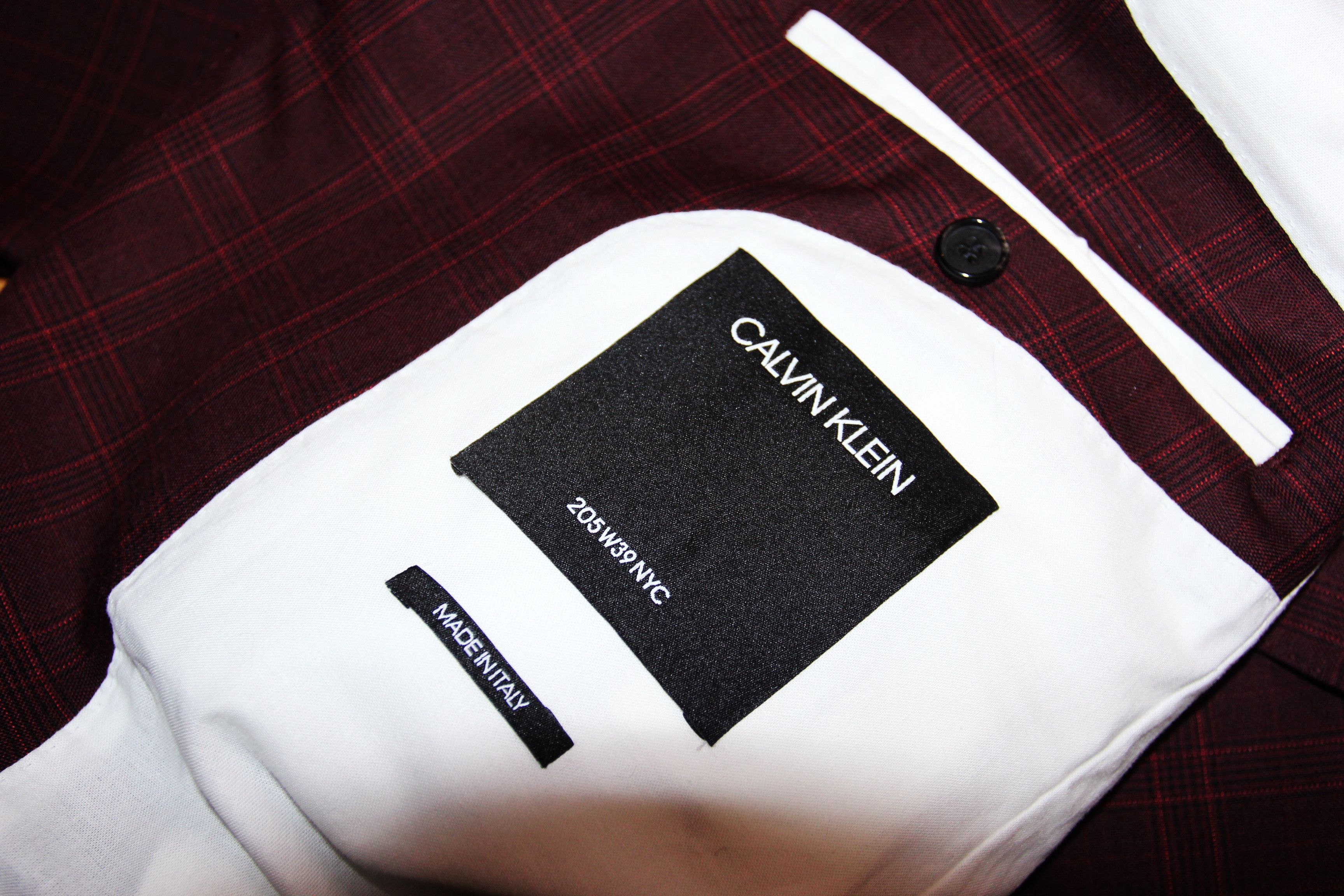 Calvin Klein 205W39NYC BNWT SS18 CALVIN KLEIN 205W39NYC TARTAN BLAZER JACKET 50 Size US M / EU 48-50 / 2 - 8 Thumbnail