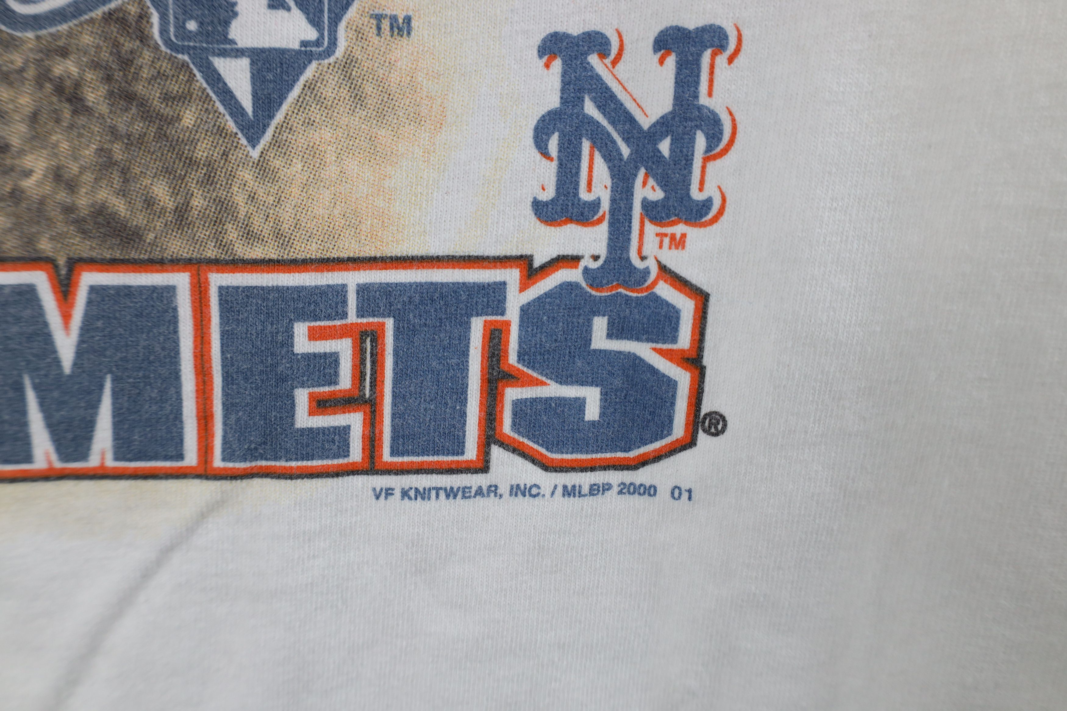 Vintage Vintage New York Yankees New York Mets Baseball T-Shirt Size US XL / EU 56 / 4 - 6 Thumbnail