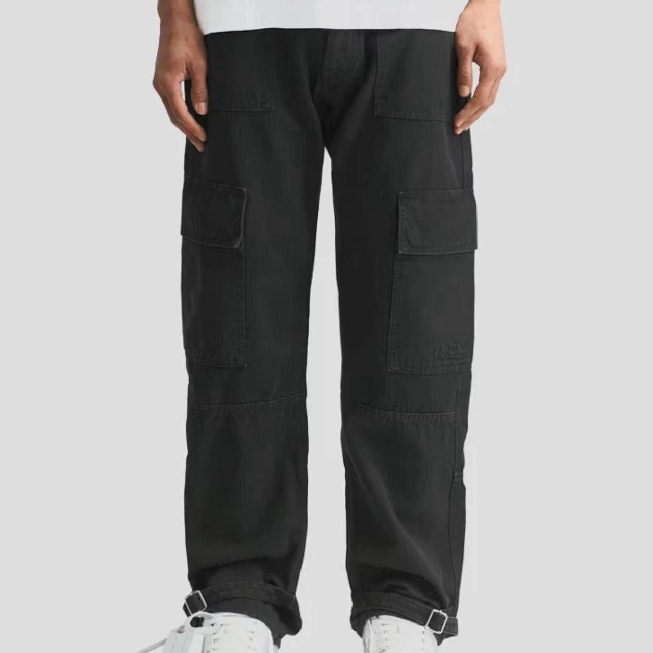 Off-White Wave Off Canvas Cargo Pants