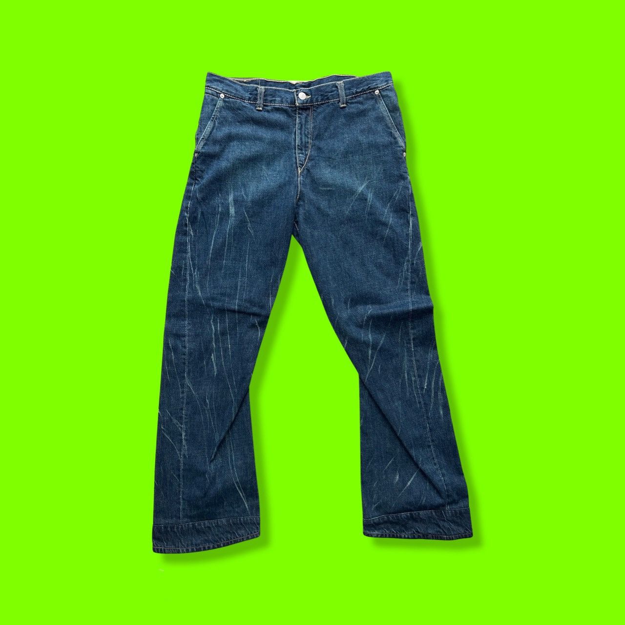 Levi's Y2K Vintage Levi’s Reworked Flare Jeans Unisex Size US 34 / EU 50 - 1 Thumbnail