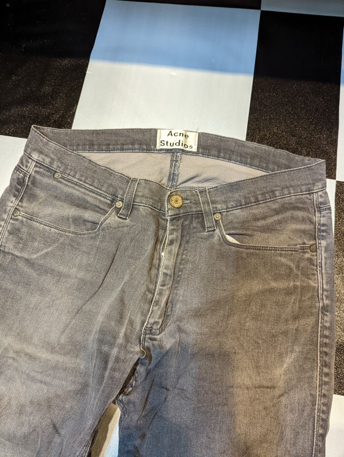 Acne Studios Acne Studio Jeans Black Faded Size US 34 / EU 50 - 6 Thumbnail