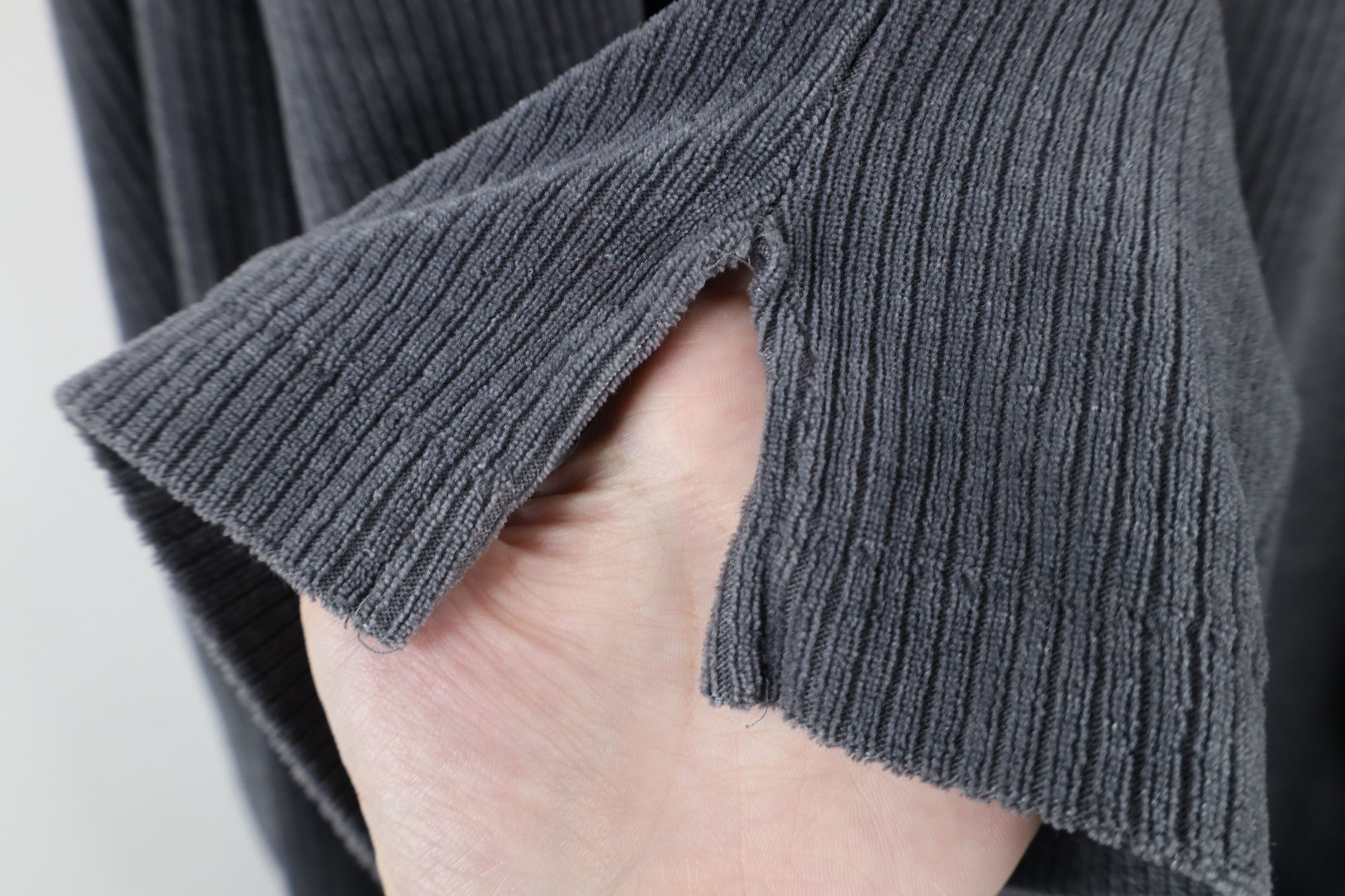 Vintage Vintage 90s Streetwear Fleece Collared Polo Sweater Gray USA Size US XL / EU 56 / 4 - 7 Thumbnail