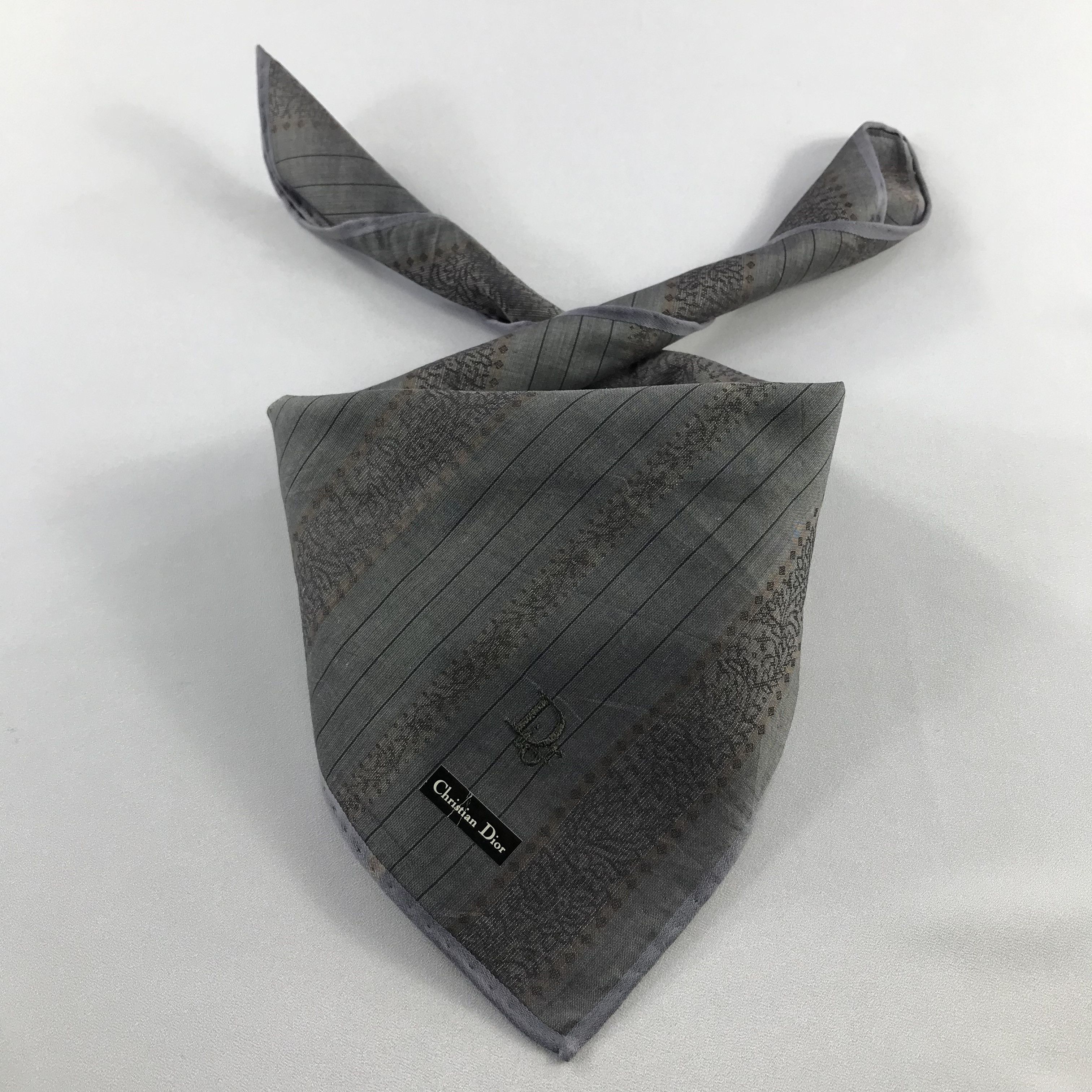 Christian Dior Monsieur CHRistian Dior Handkerchief / Bandana / Neckerchief C649 Size ONE SIZE - 1 Thumbnail
