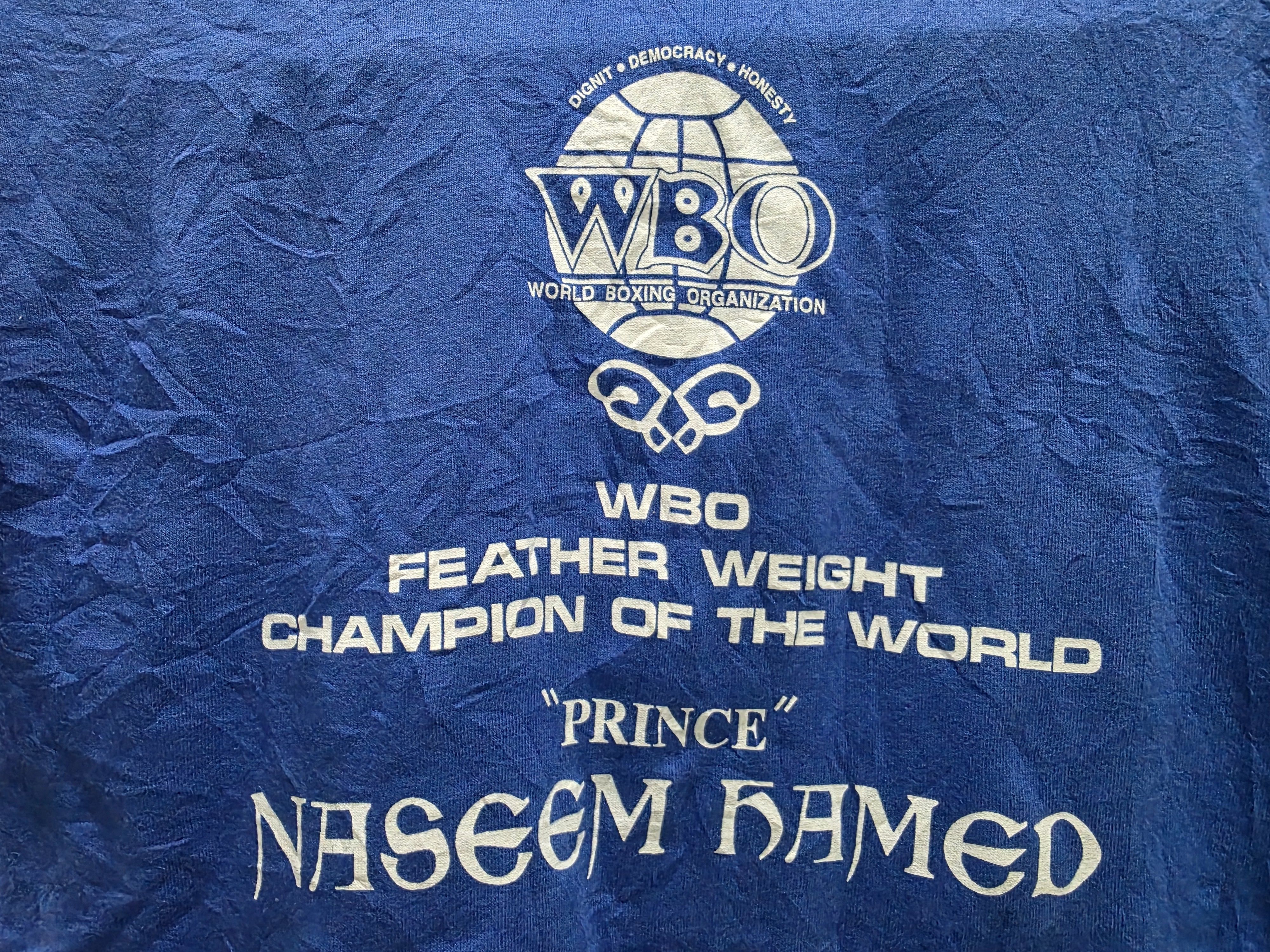 Vintage Rare!! Vintage 90s Prince Naseem Boxing Legendery Tshirt Size US M / EU 48-50 / 2 - 3 Thumbnail