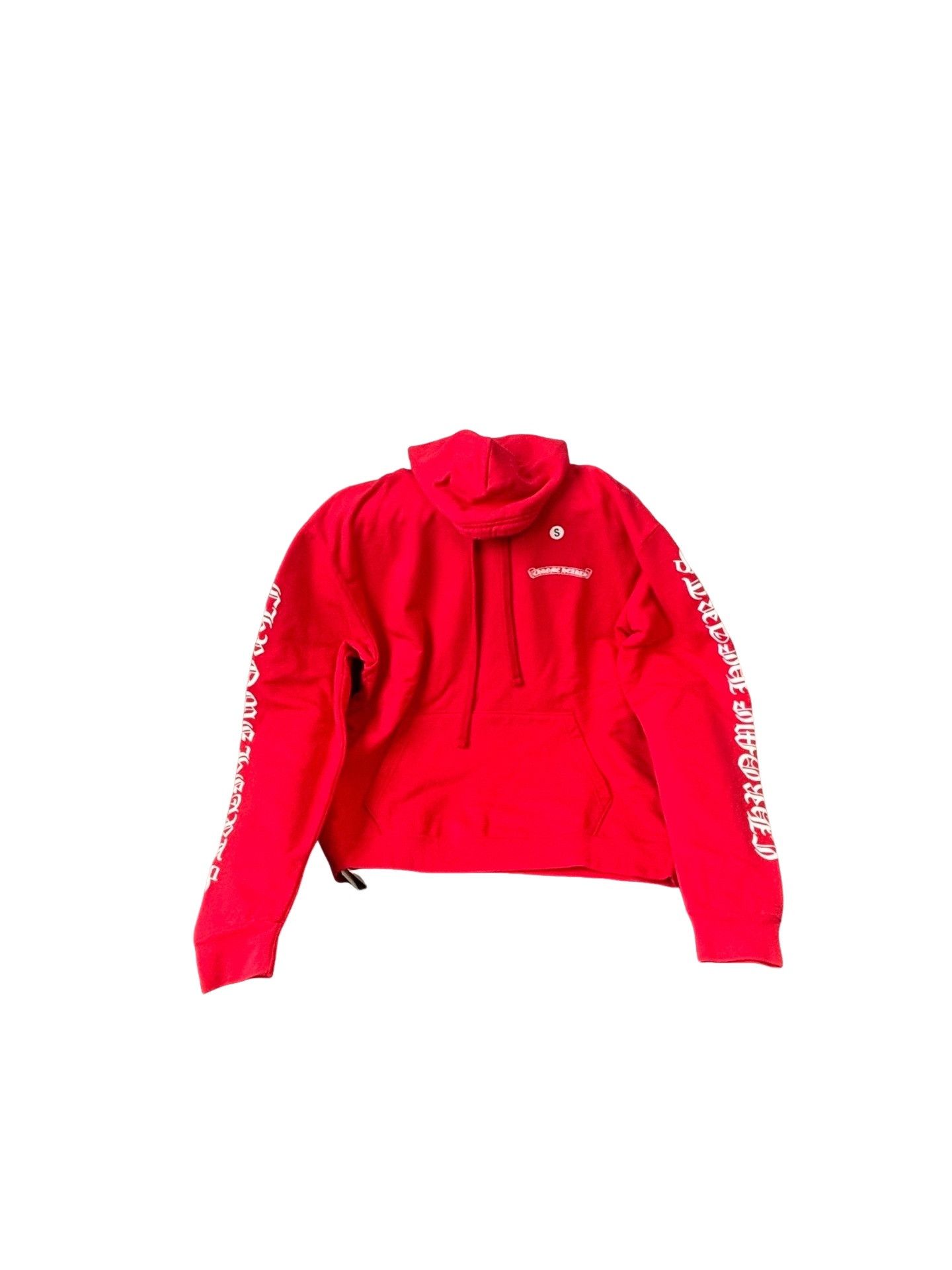 Chrome Hearts Chrome Hearts Red Sanskrit Scroll Hoodie S Size US S / EU 44-46 / 1 - 1 Thumbnail