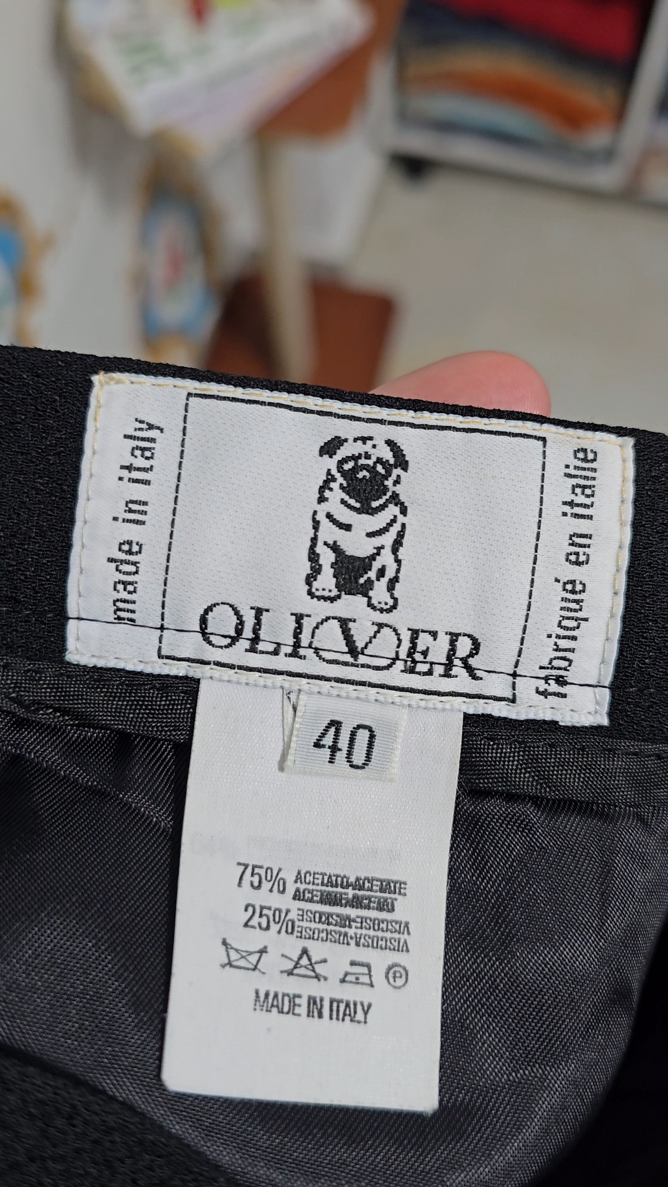 Valentino OLIVER by VALENTINO vintage skirt new with Tag Size 27" / US 4 / IT 40 - 7 Thumbnail