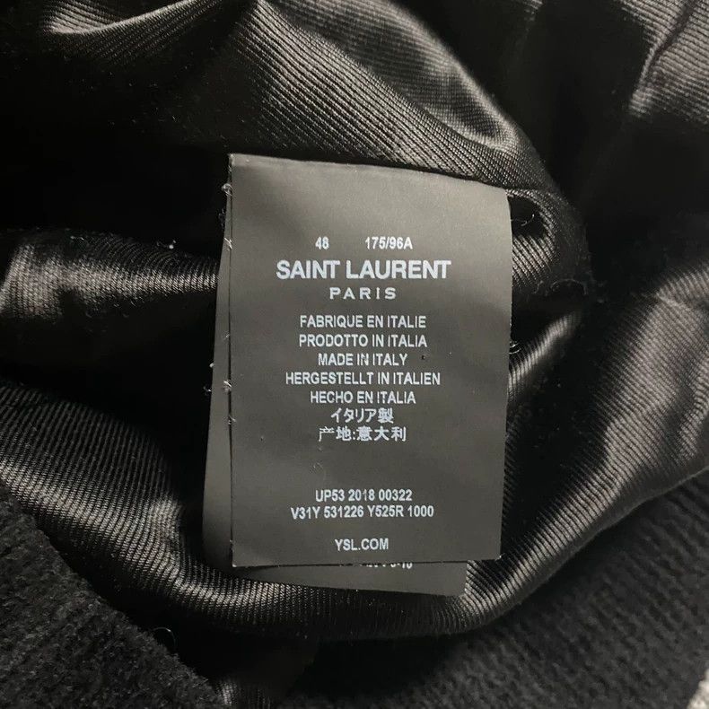 Saint Laurent Paris saint laurent paris18 FW black velvet rhombus jacket 2503-N Size US M / EU 48-50 / 2 - 4 Thumbnail