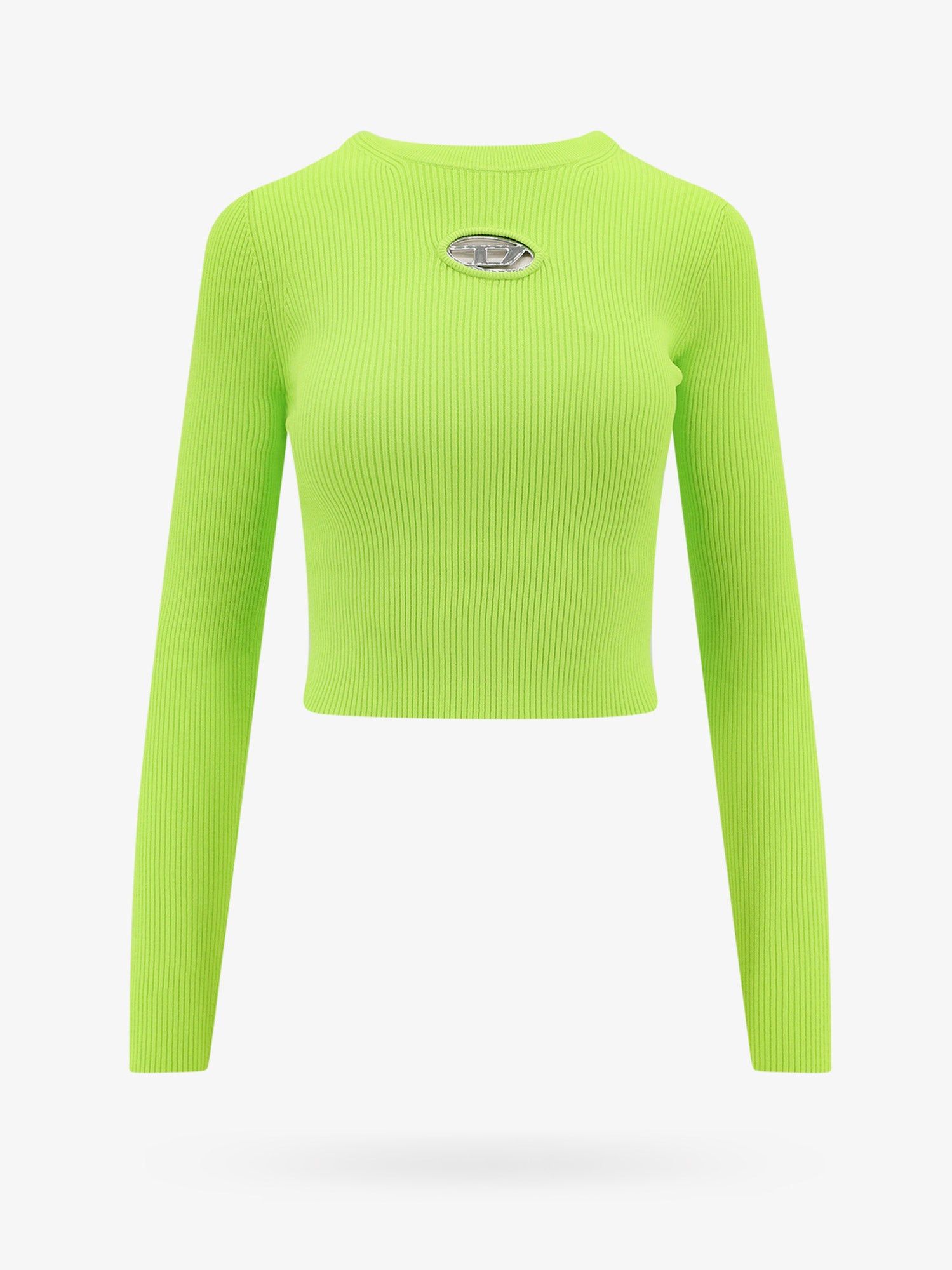 image of Diesel M-Valary Woman Yellow Knitwear, Women's (Size Large)
