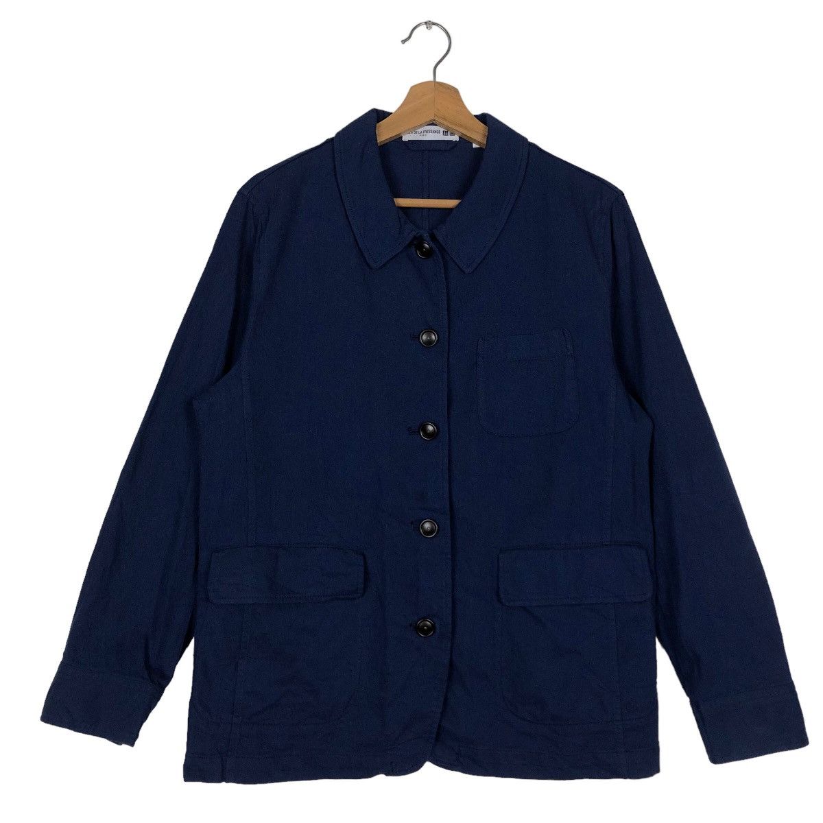 🔥Vintage Chore Jacket Ines De La Fressange Paris Japan